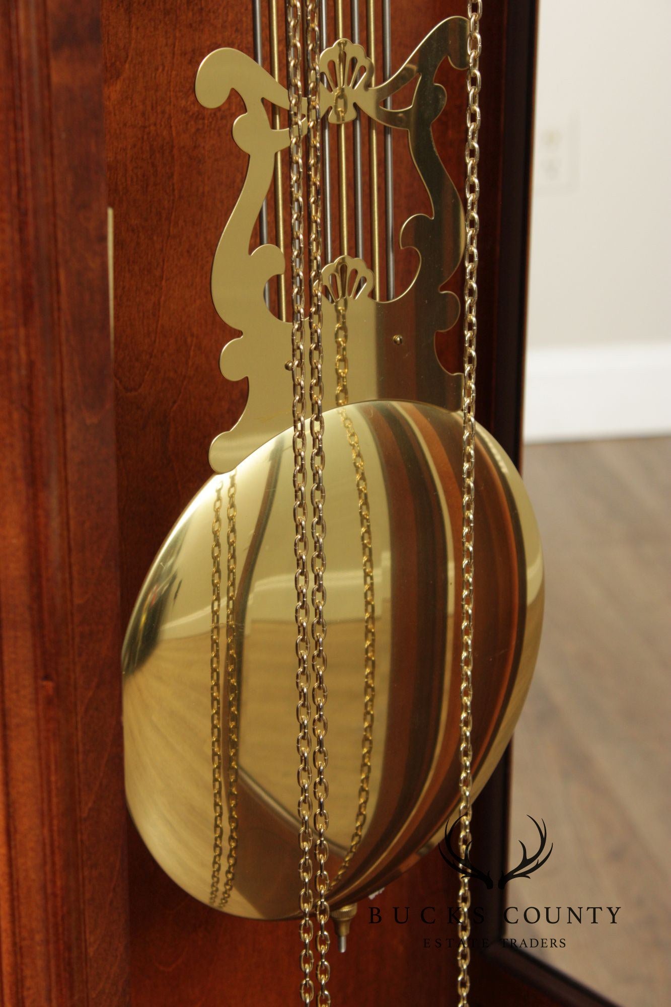 Ridgeway Georgian Style Tall Case Grandfather Clock