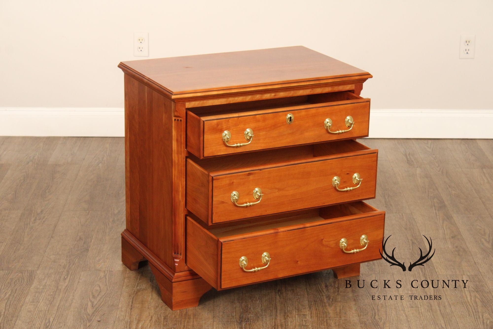 Harden Chippendale Style Cherry Chest of Drawers