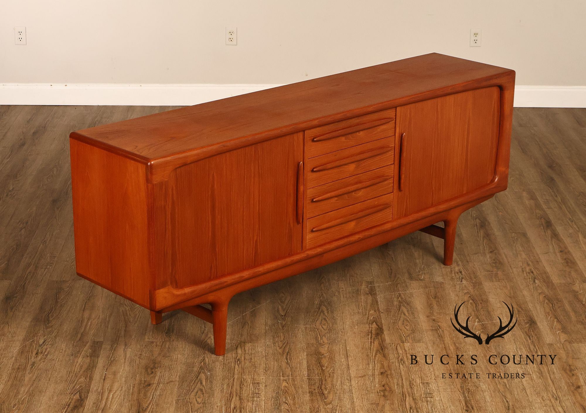 Falster Danish Modern Teak Credenza