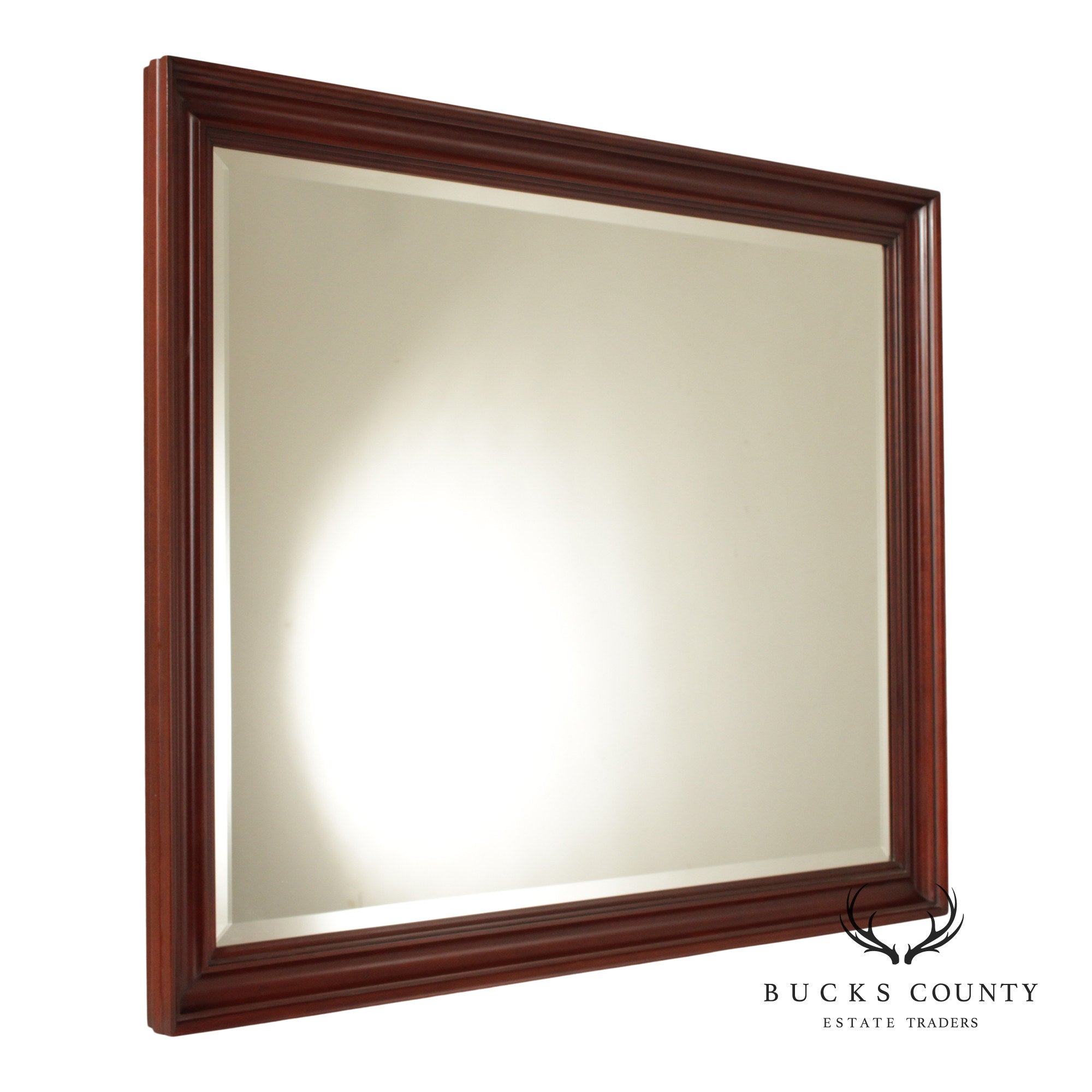 Henkel Harris Rectangular Cherry Wall Mirror