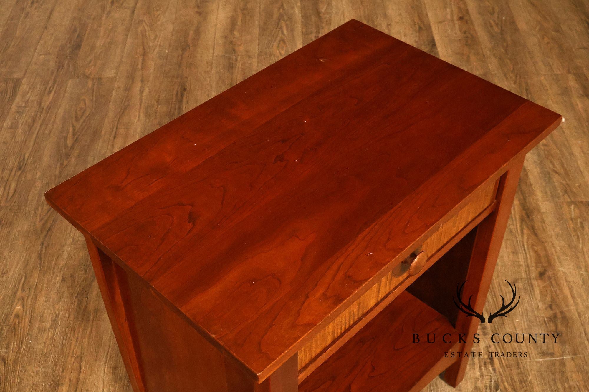 Stickley Harvey Ellis Cherry Open Nightstand