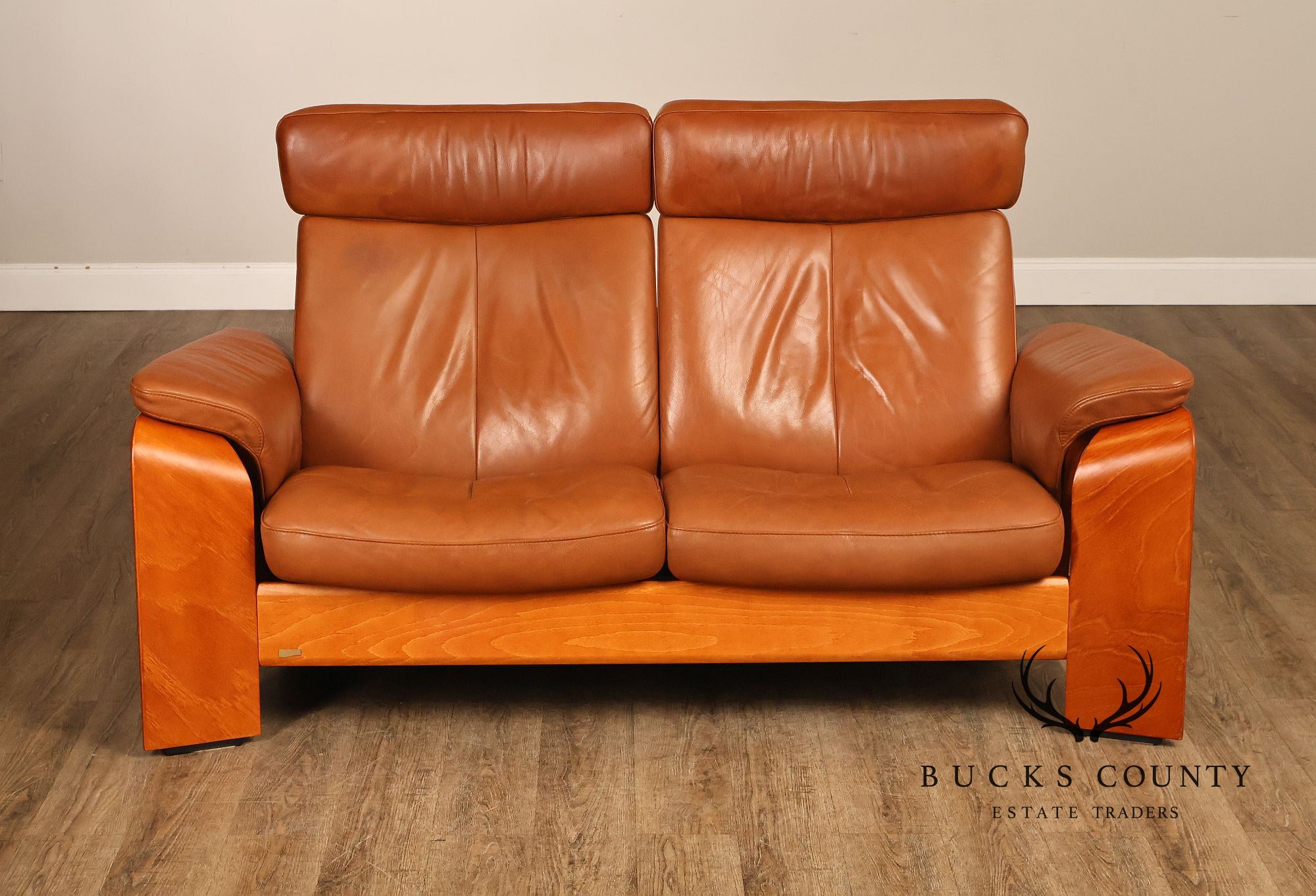 Ekornes Stressless Pegasus Leather Loveseat