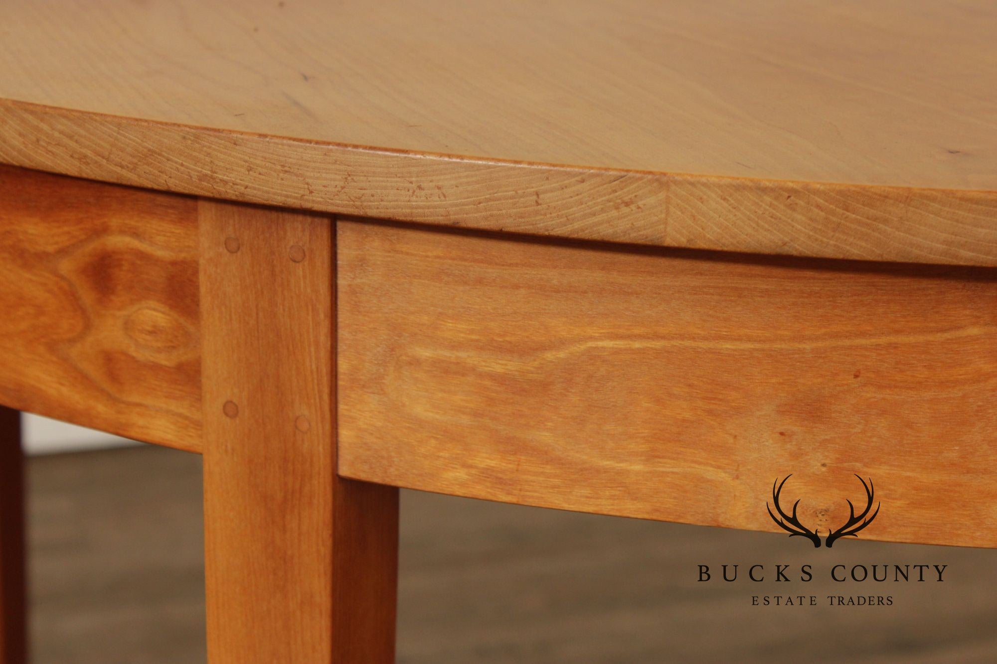 Thomas Moser Round Cherry Expandable Dining Table