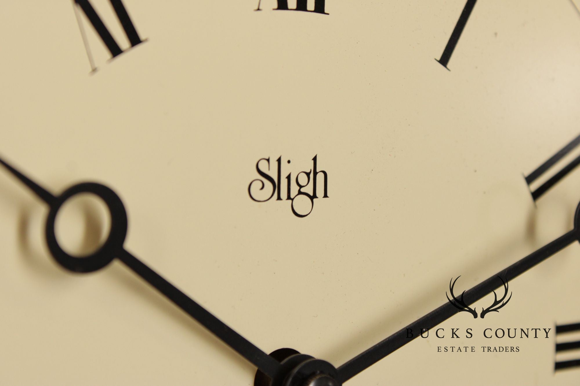 Sligh Federal Style Cherry Regulator Wall Clock