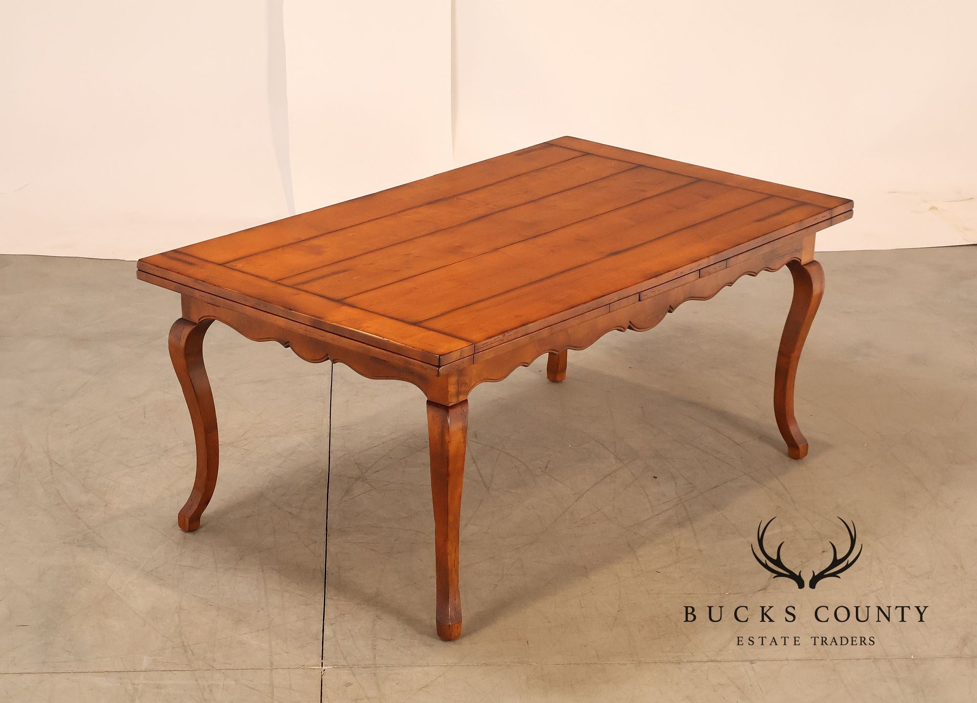 Baker Furniture French County Milling Road Extension Table