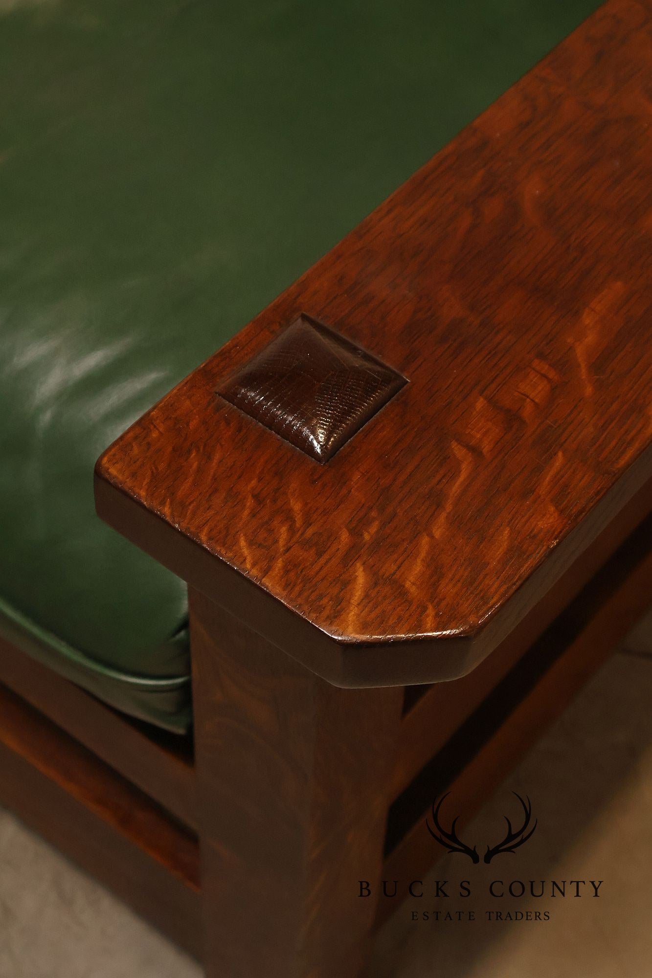 Stickley Mission Collection Oak Eastwood Lounge Chair