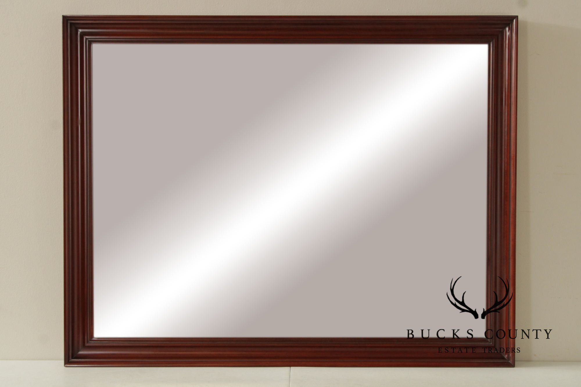 Henkel Harris Rectangular Cherry Wall Mirror