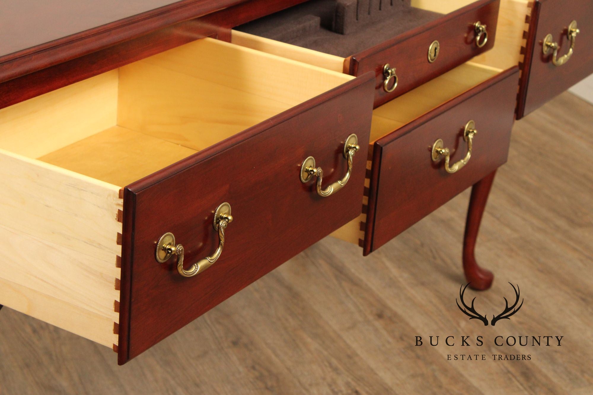 Pennsylvania House Queen Anne Style Cherry Sideboard