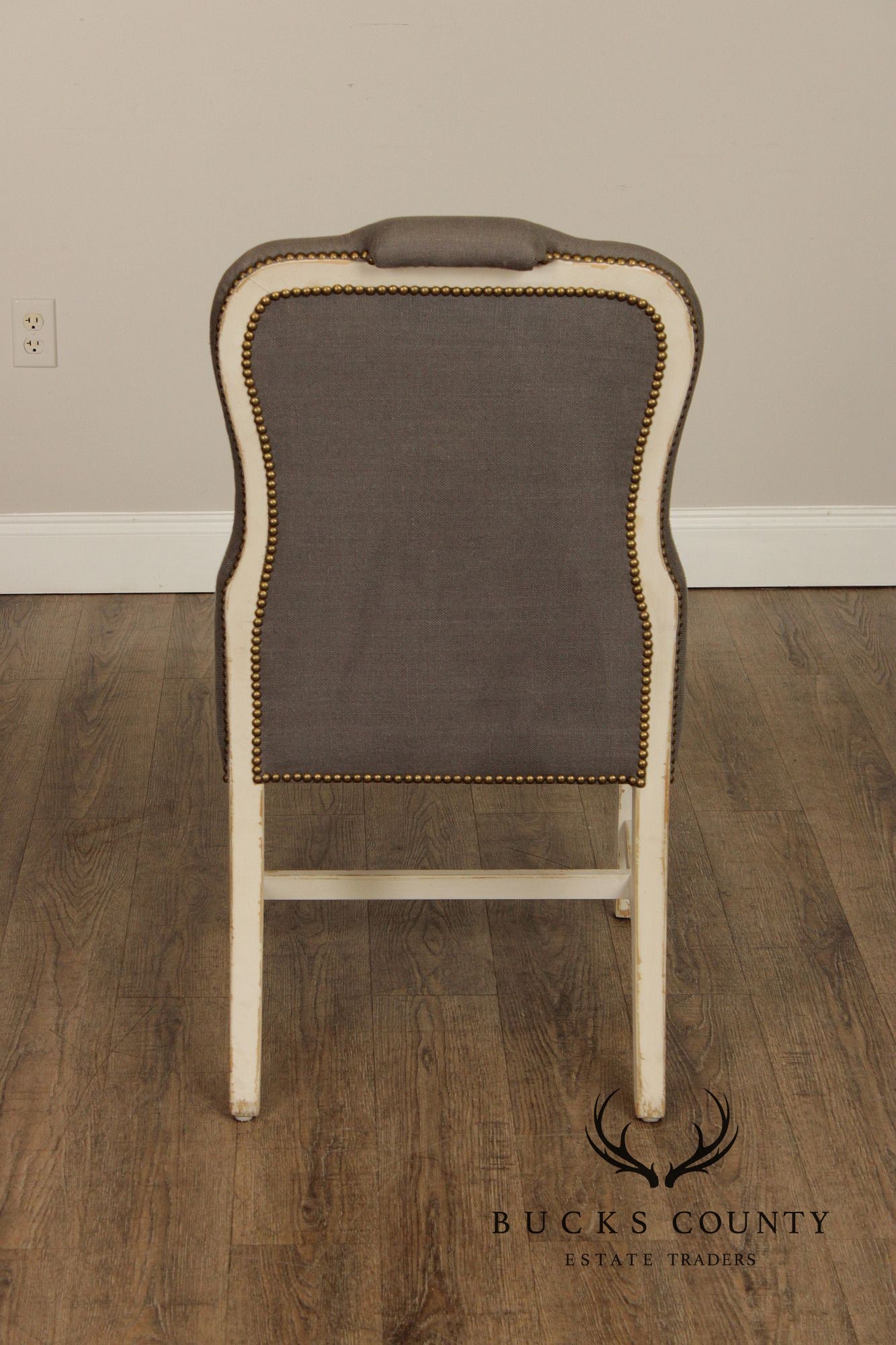Bunny Williams Home Pair of George II Style 'Jack Chairs'