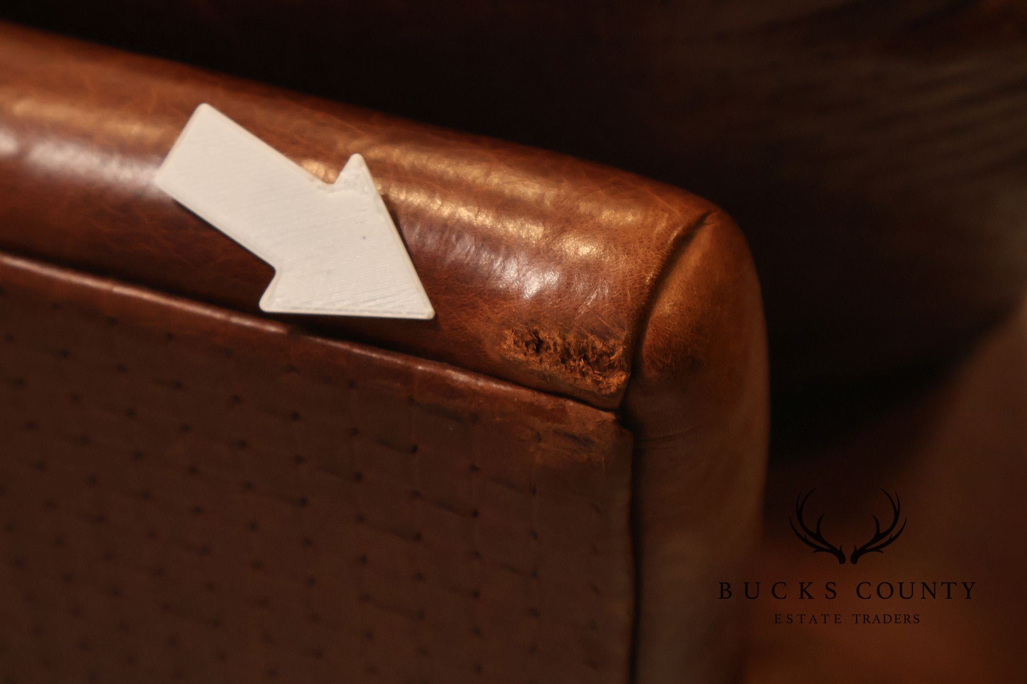 Stickley 'Santa Fe' Leather Sofa