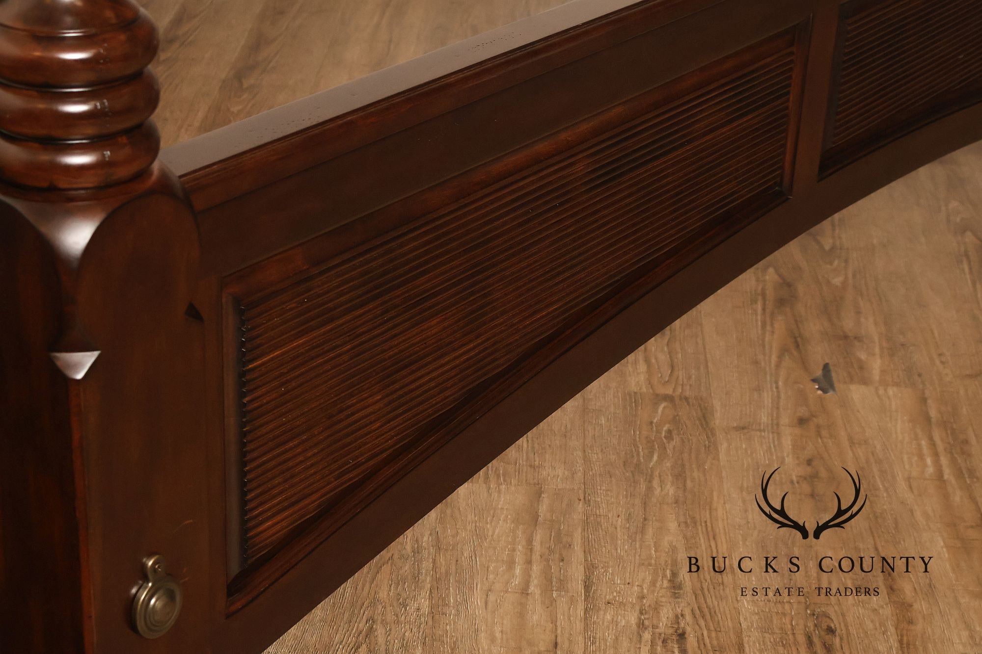 British Colonial Style Four Poster King Bed Frame