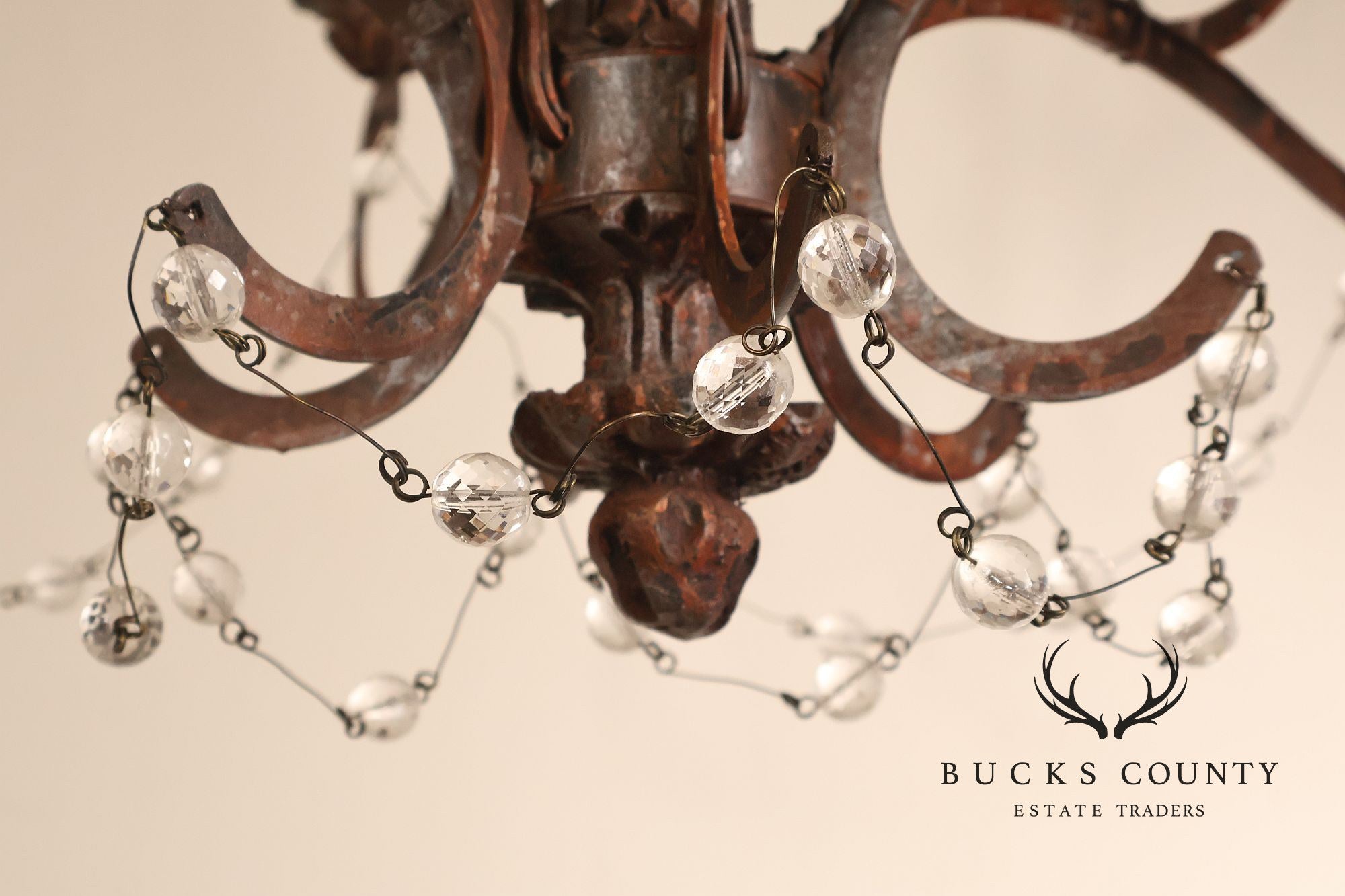 Niermann Weeks Avignon Iron Chandelier