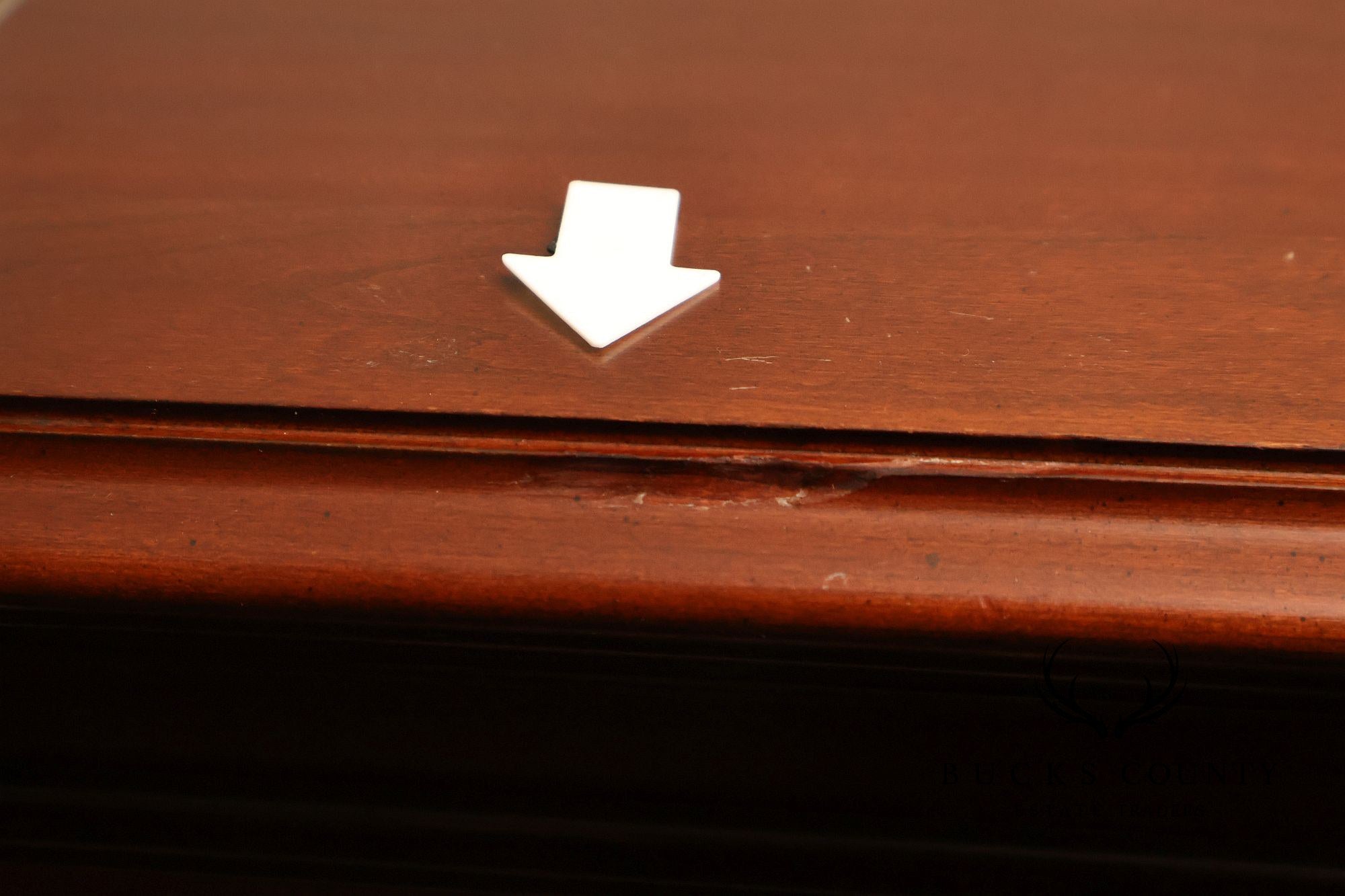 Ethan Allen Georgian Court Collection Pair Of Cherry Nightstands