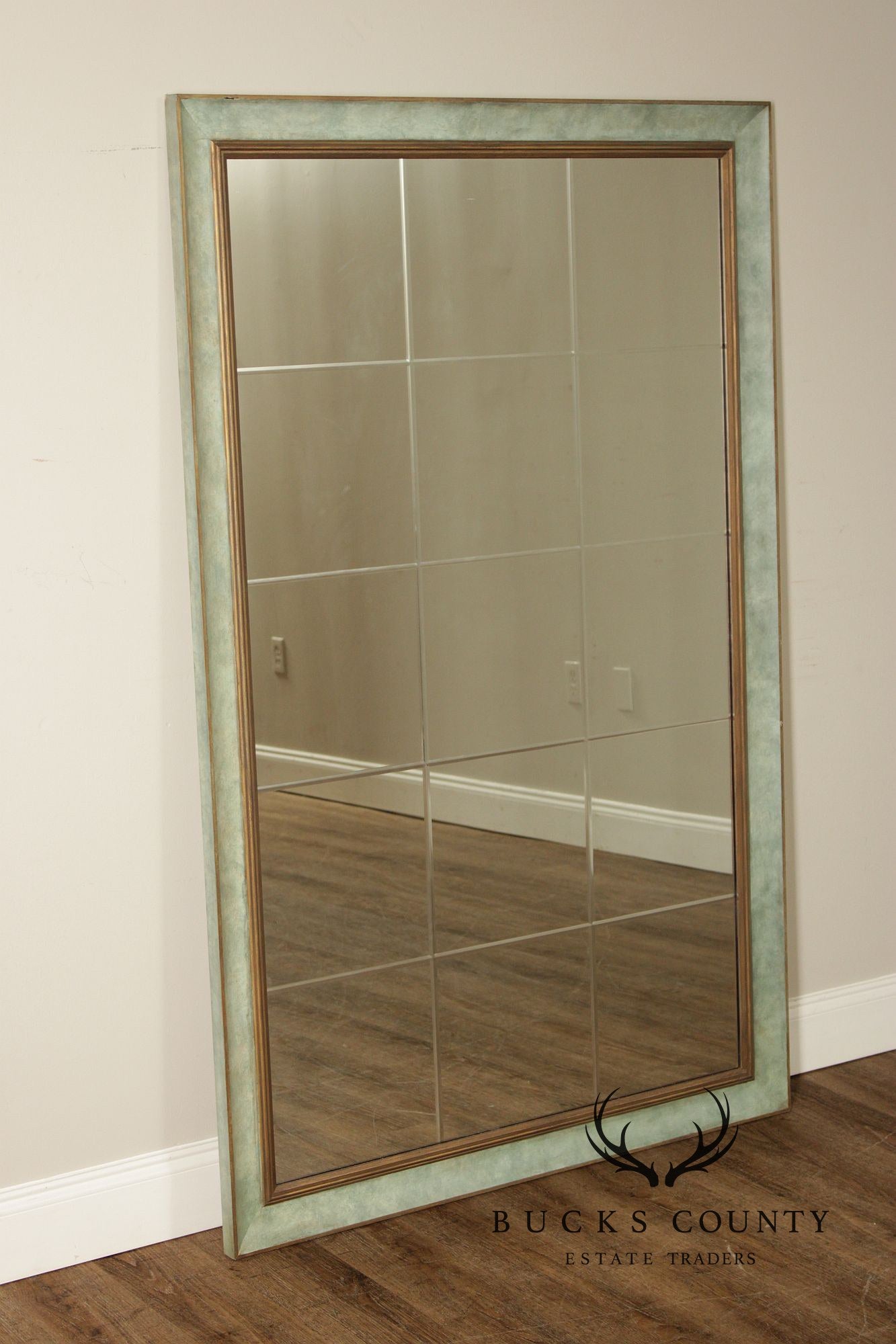 Chelsea House Large Beveled squares wall mirror