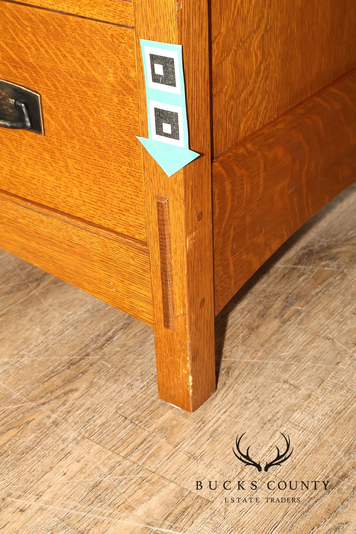 Stickley Mission Collection Oak Door Chest