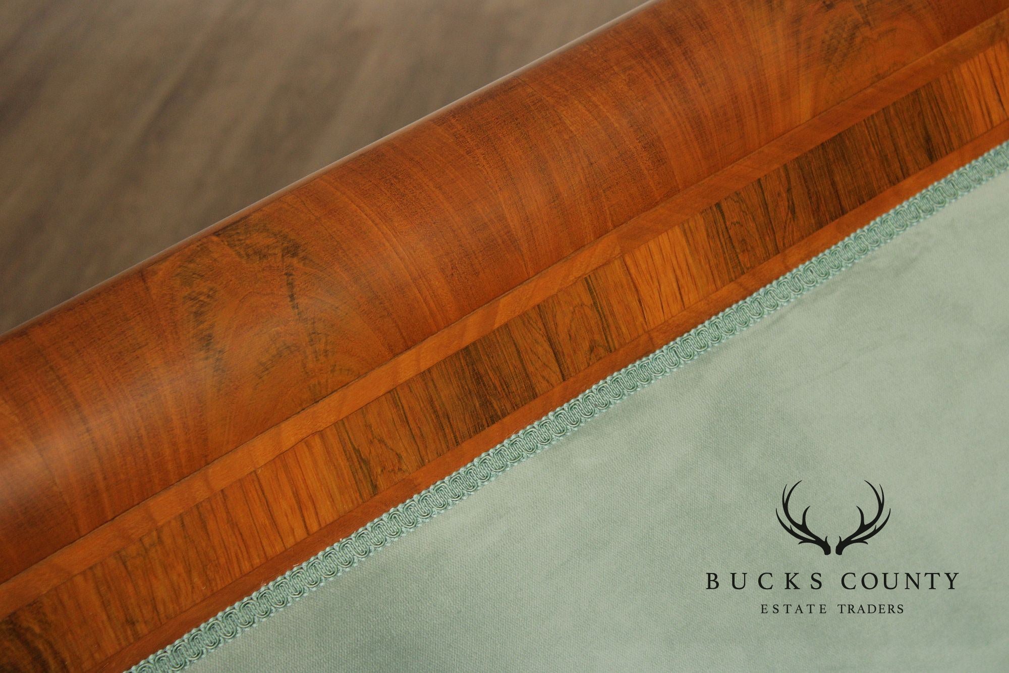 Antique American Empire Carved Mahogany Sofa