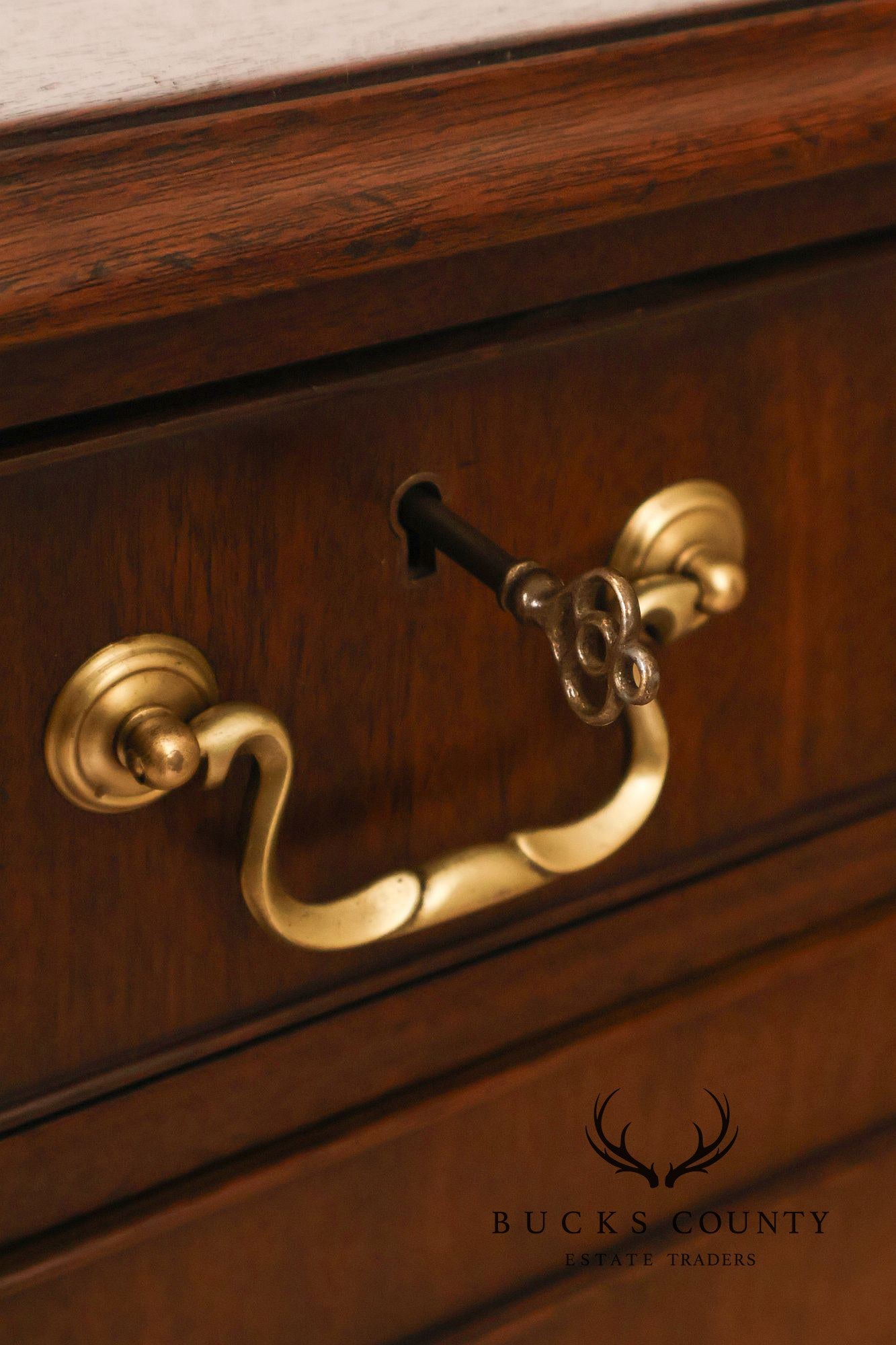 Kittinger Georgian Style Mahogany Office Credenza