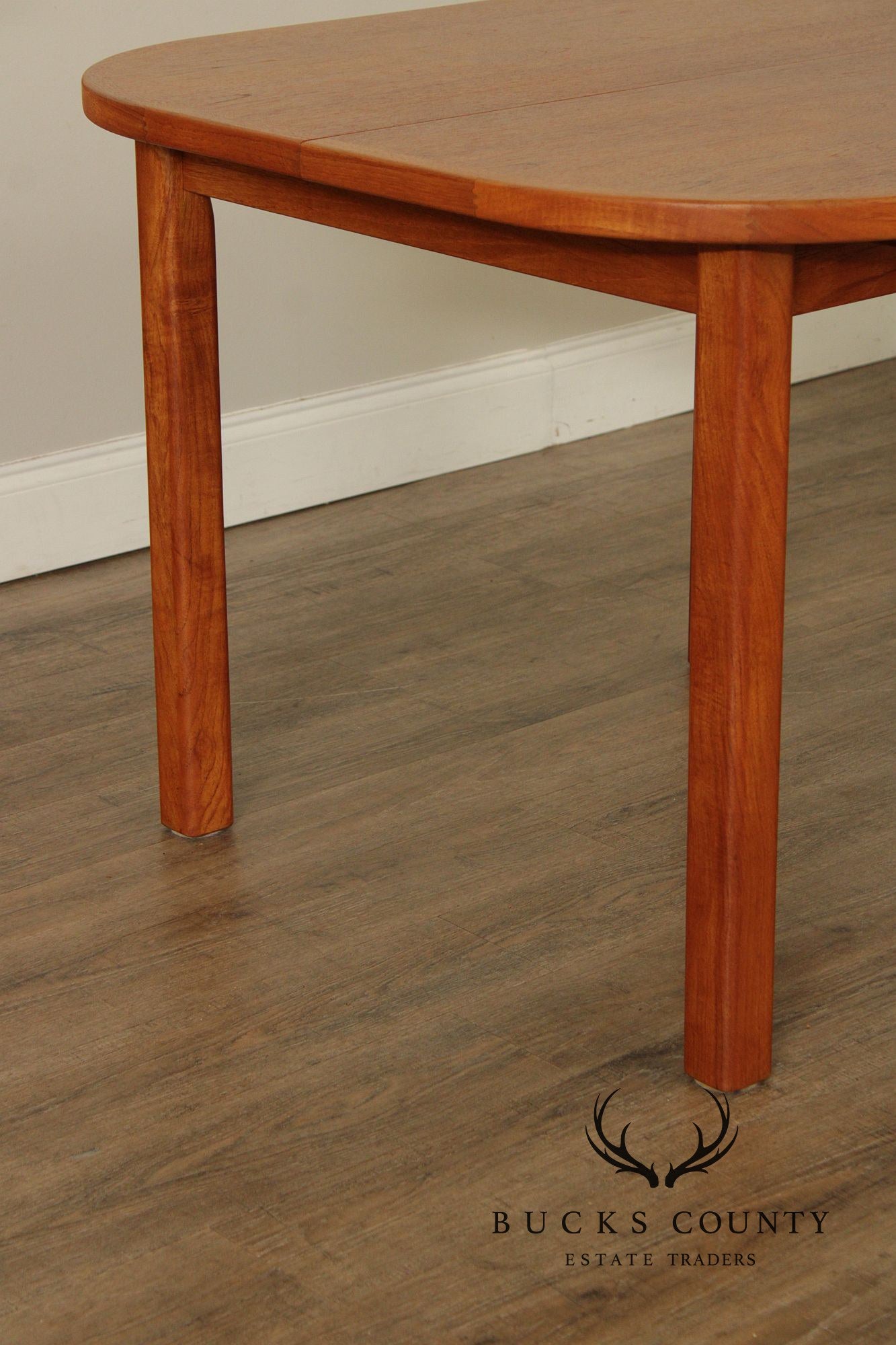 Danish Modern Style Teak Expandable Dining Table