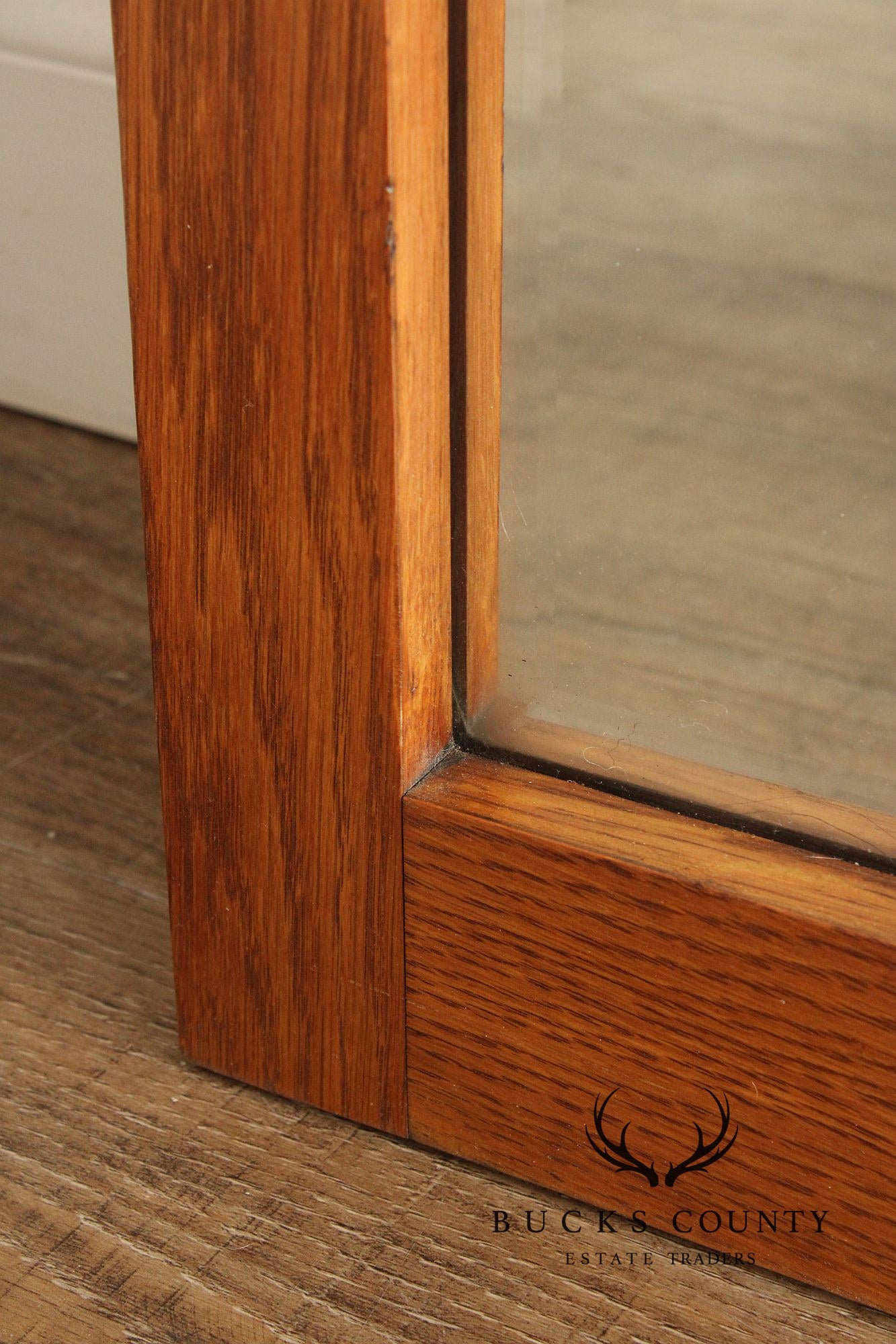 Lane Brutalist Oak Wall Mirror