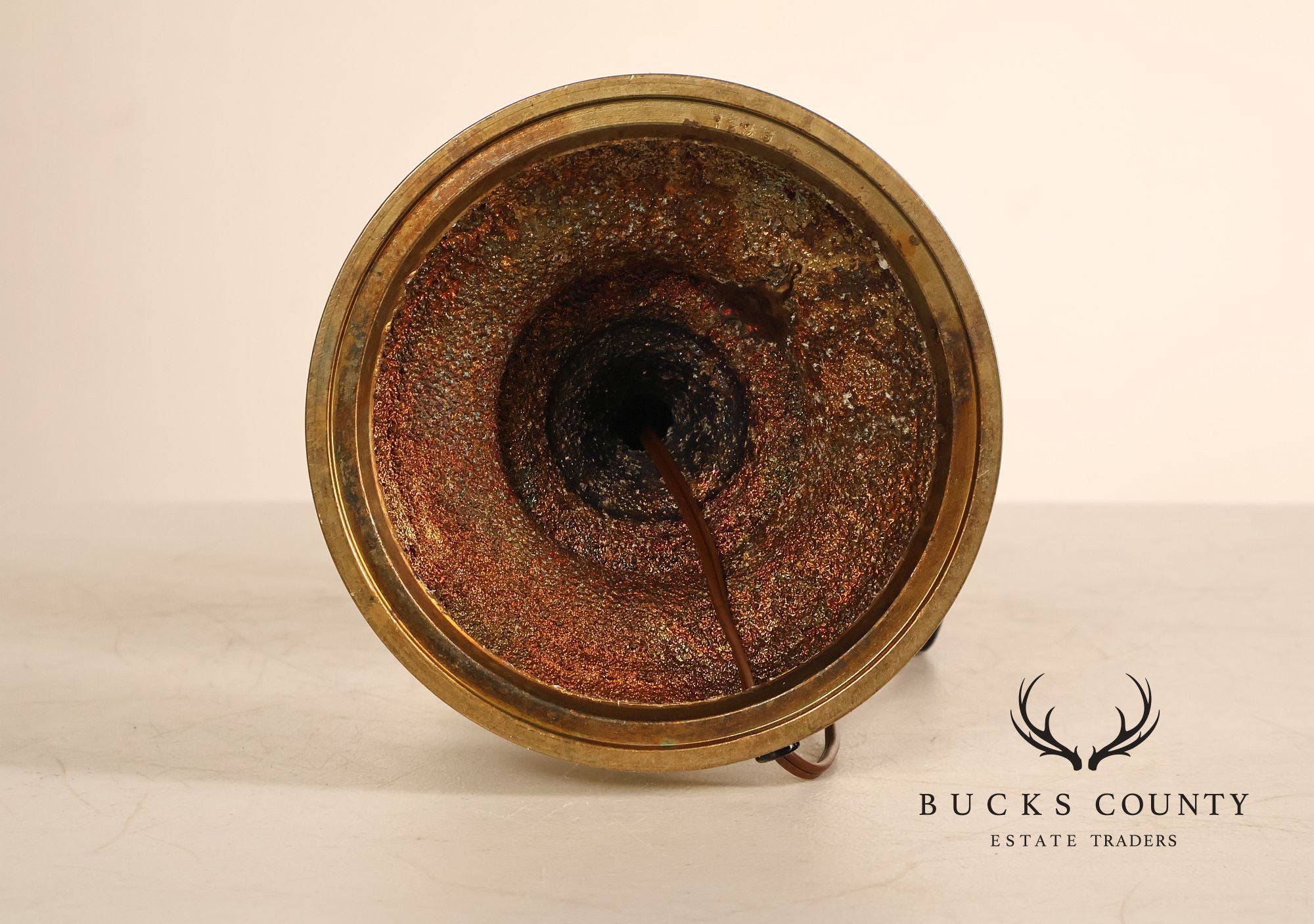 Stiffel Vintage Pair of Brass Table Lamps