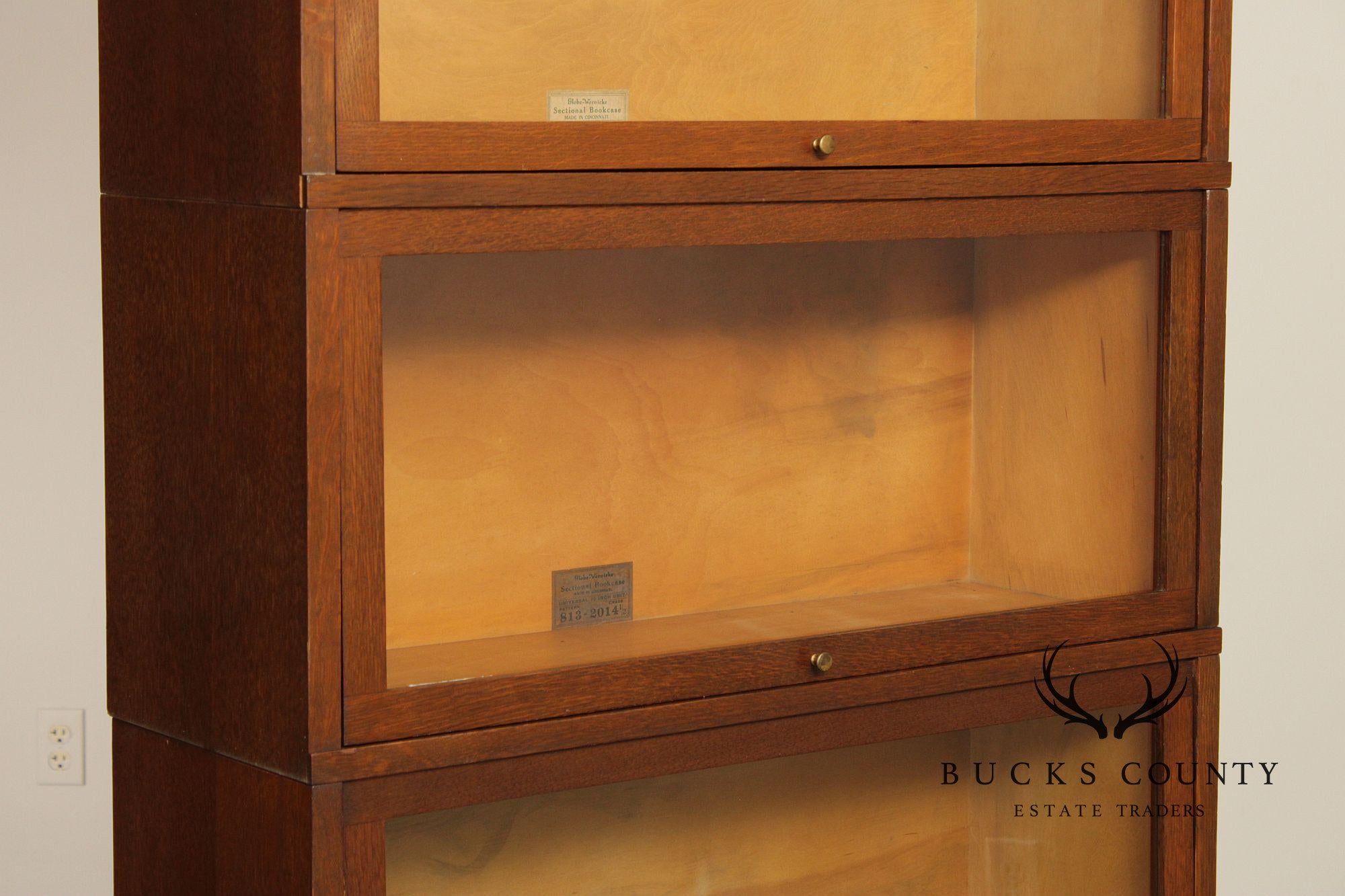 Globe Wernicke Vintage Five Stack Barrister Bookcase