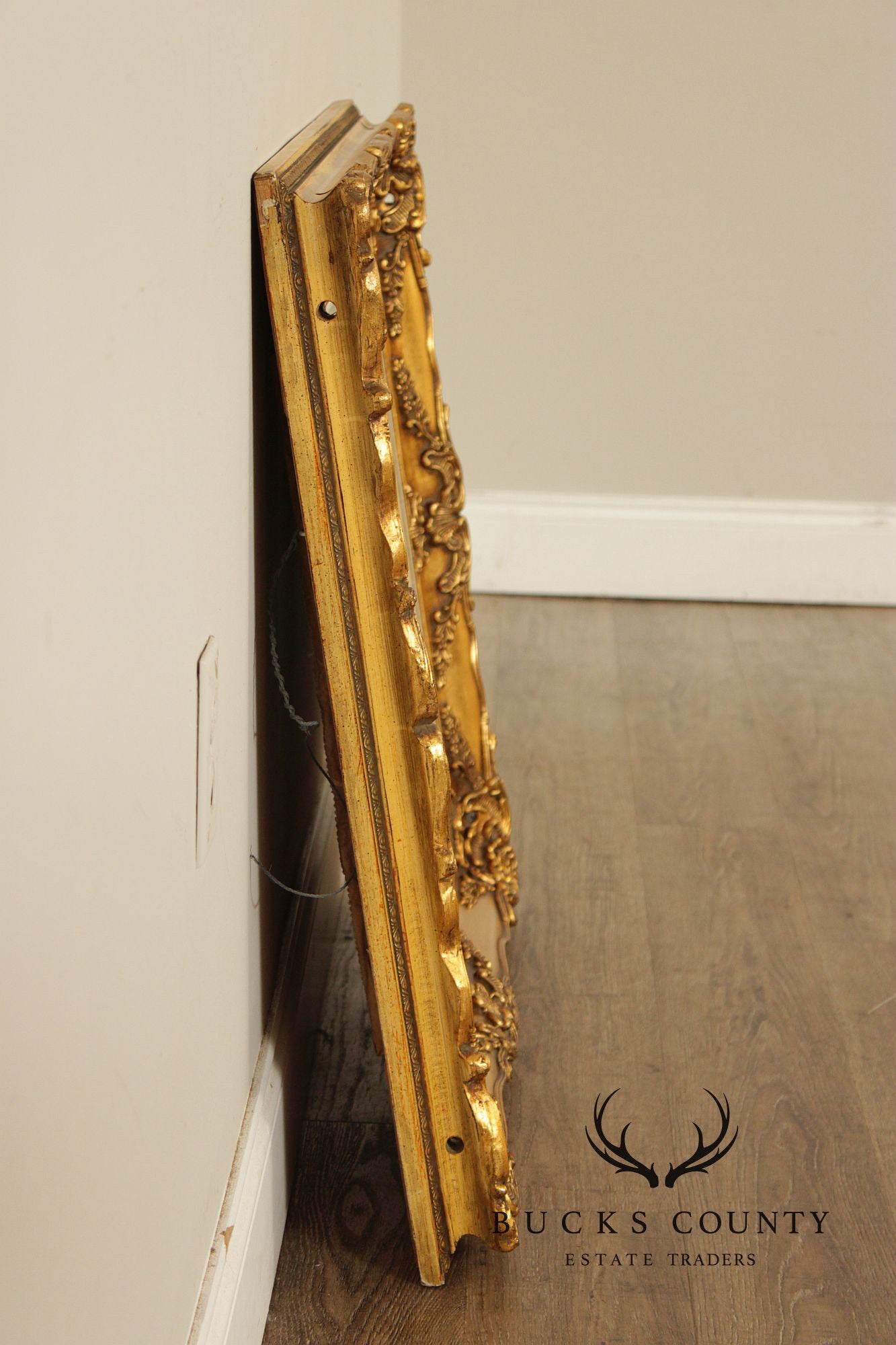 Artist Signed Genre Painting, Bucolic Village