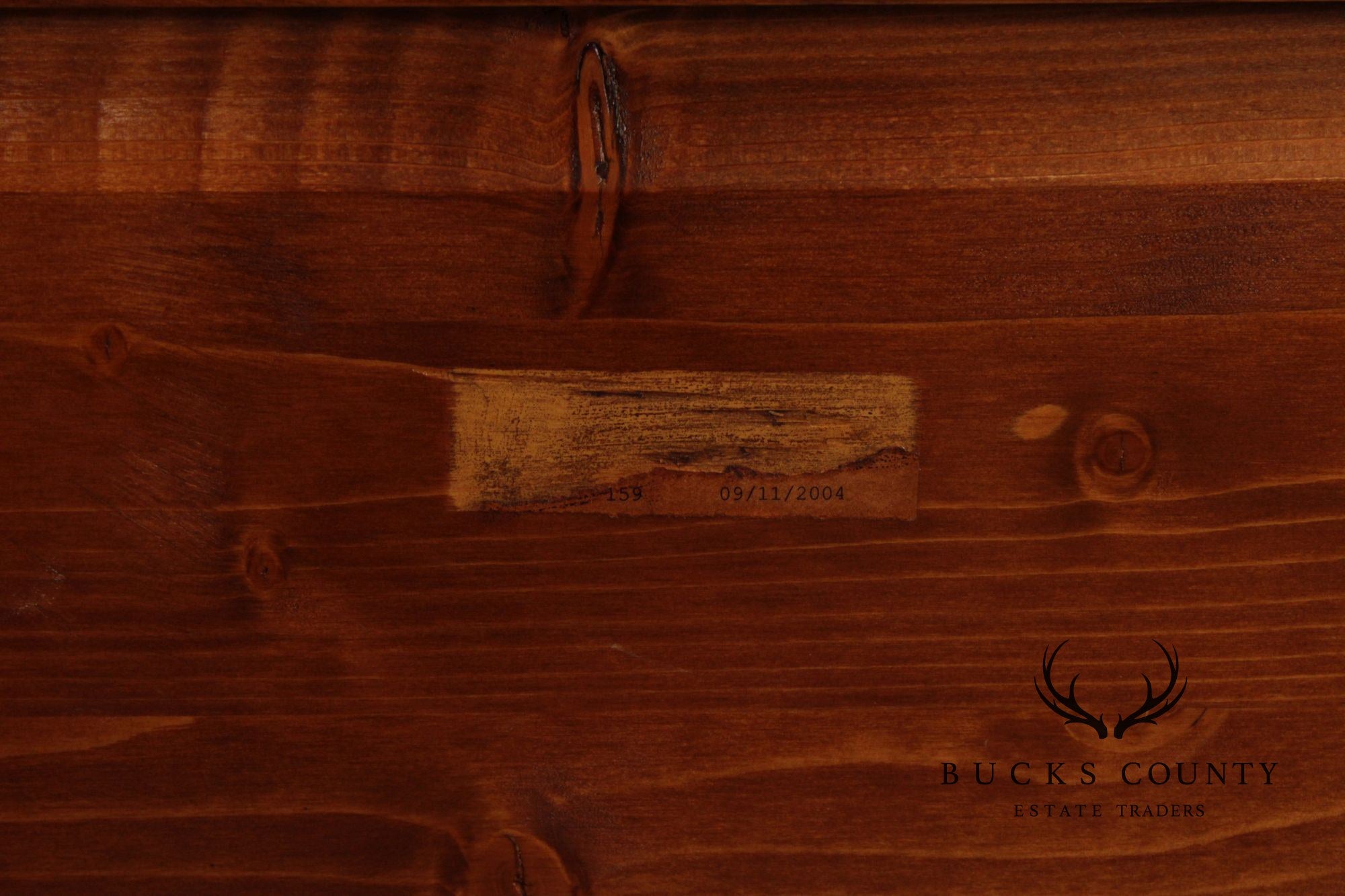 Francesco Molon XVI Century Style Walnut Carved Sideboard