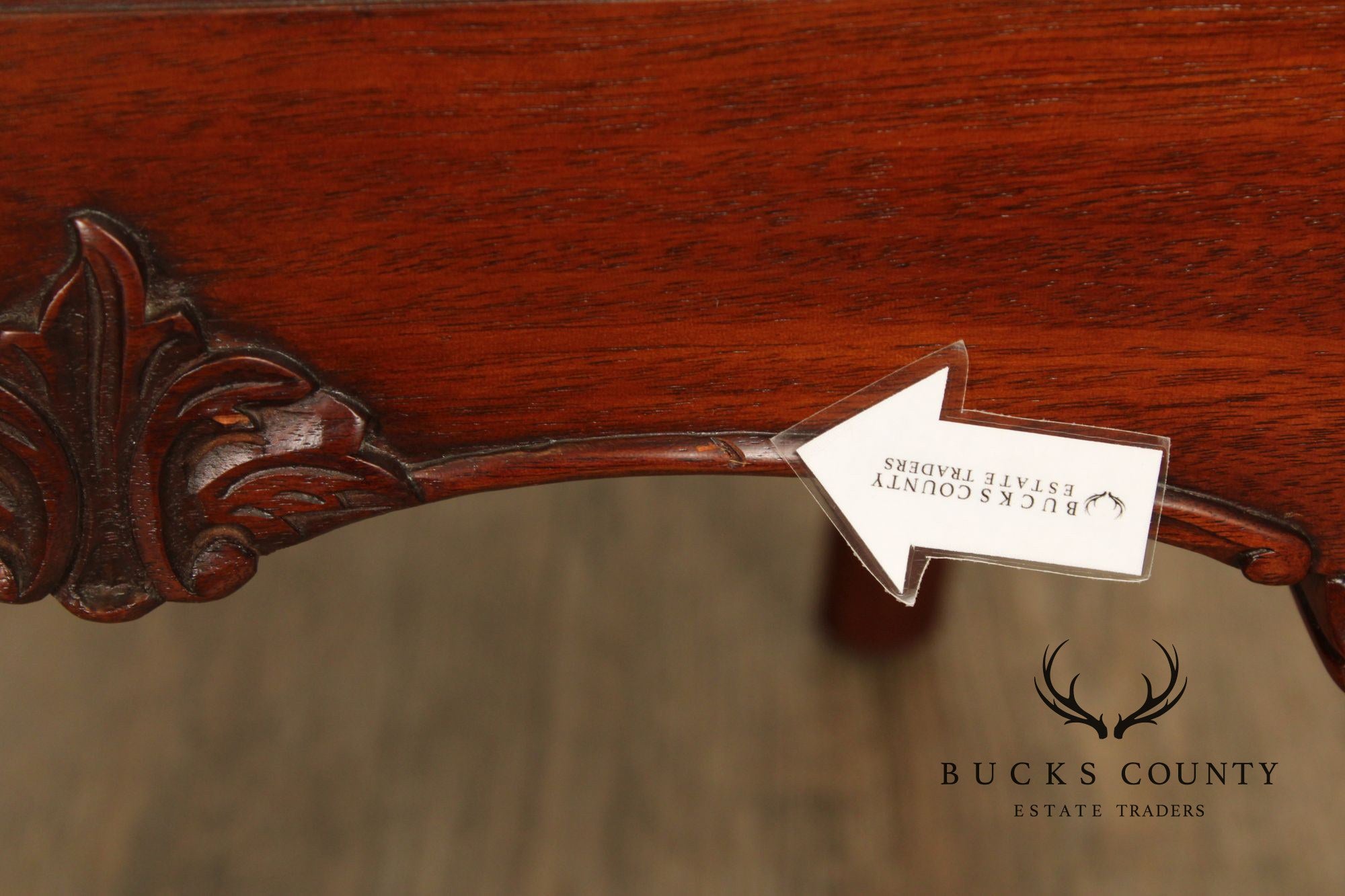 E.J. Victor Chippendale Style Set of Ten Mahogany Dining Chairs