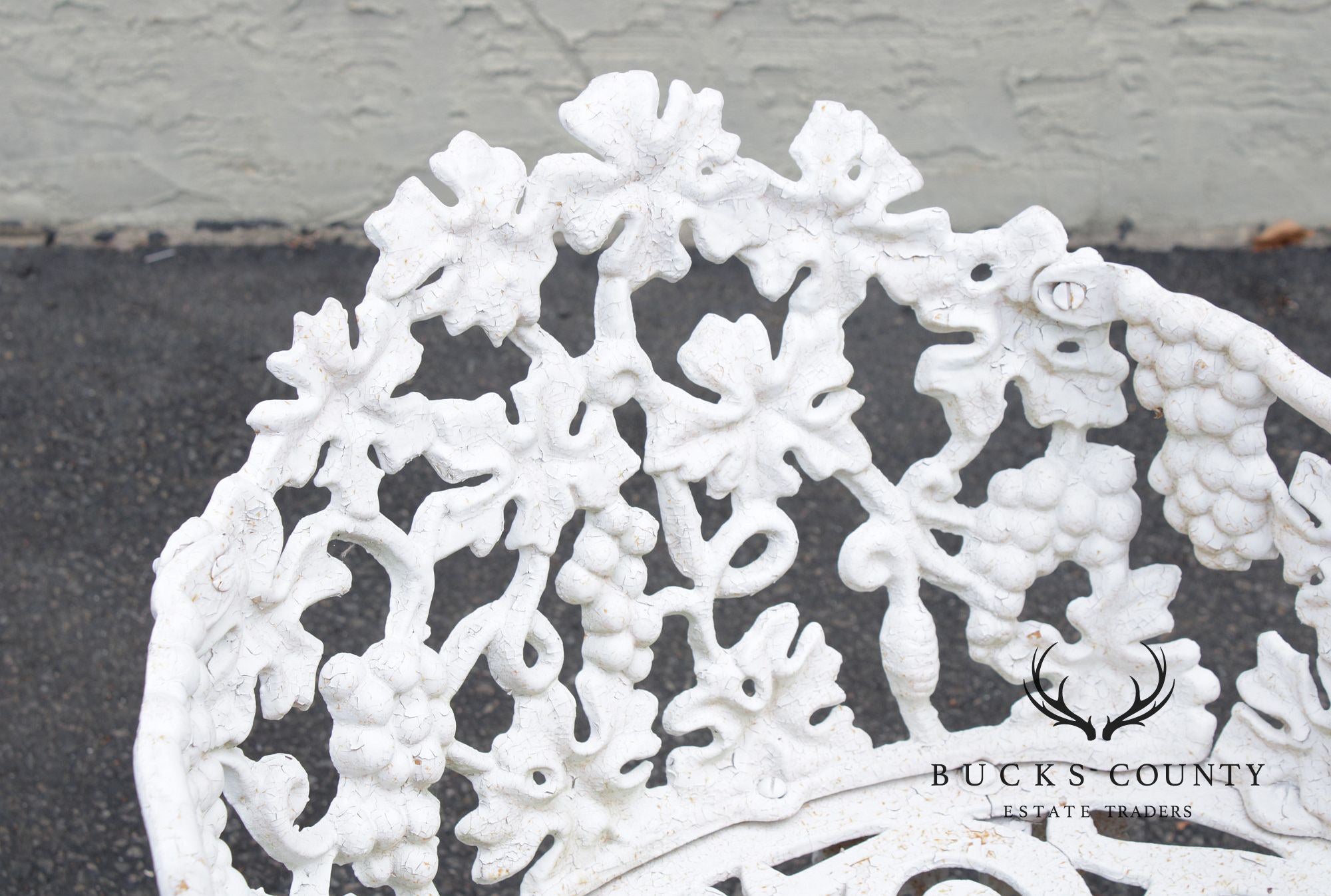 Victorian Style Three-Piece Cast Iron Garden Lounge Set