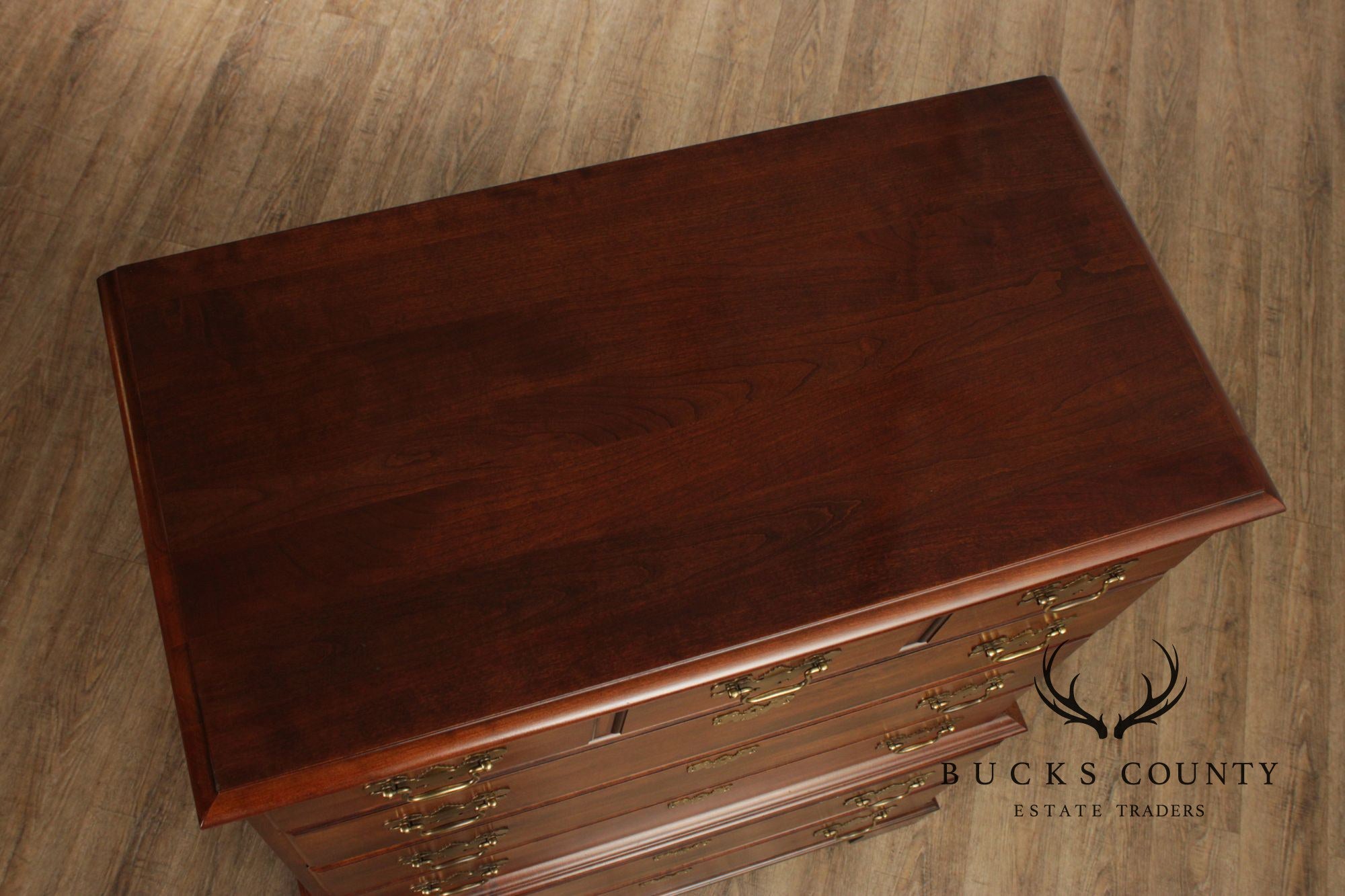 Pennsylvania House Chippendale Style Cherry Tall Chest