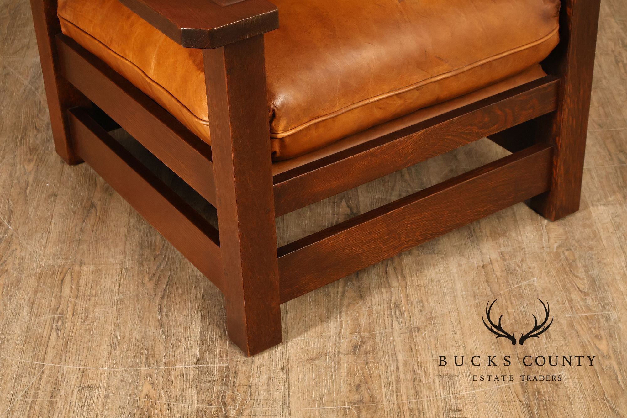 Stickley Mission Collection Oak Eastwood Lounge Chair