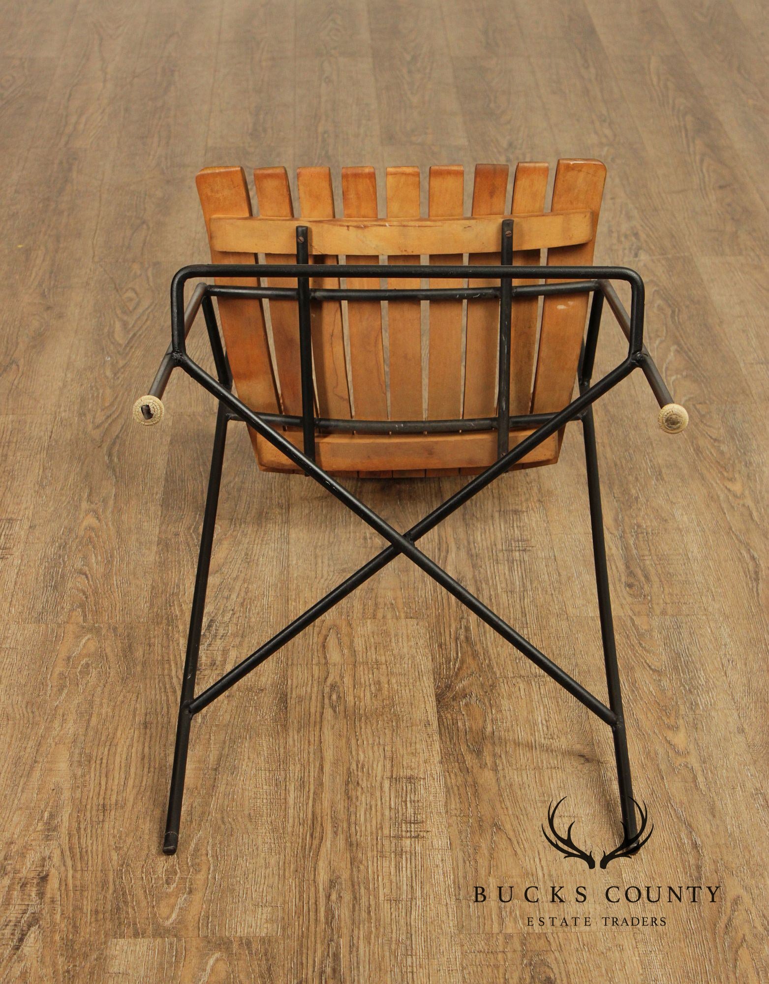 Pair of Mid Century Modern Bar Stools