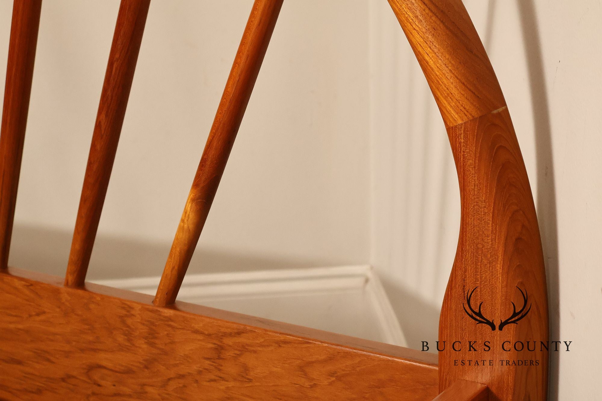 Jespersen Danish Modern Teak Queen Bed Frame
