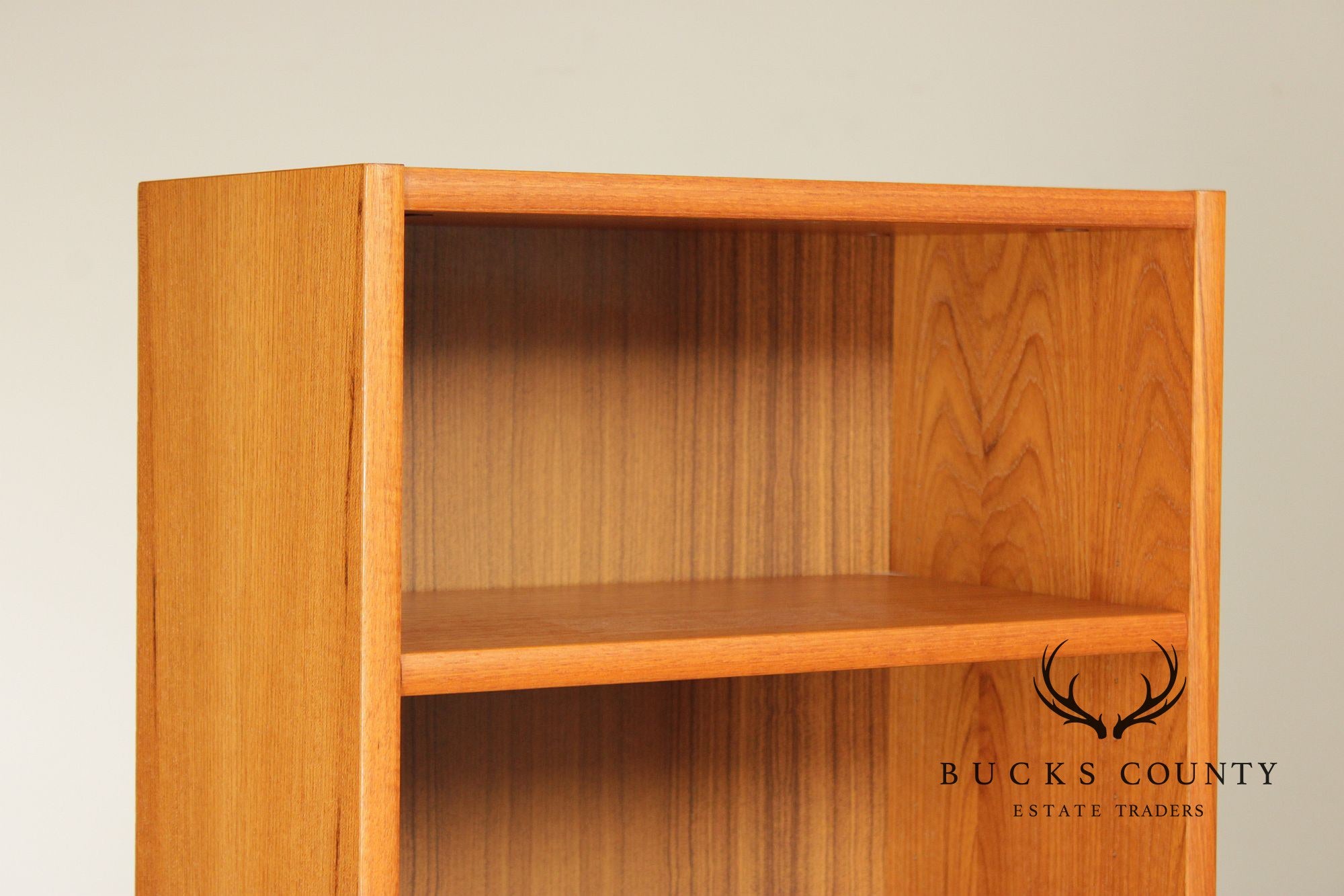Danish Mid Century Modern Teak Bookcase