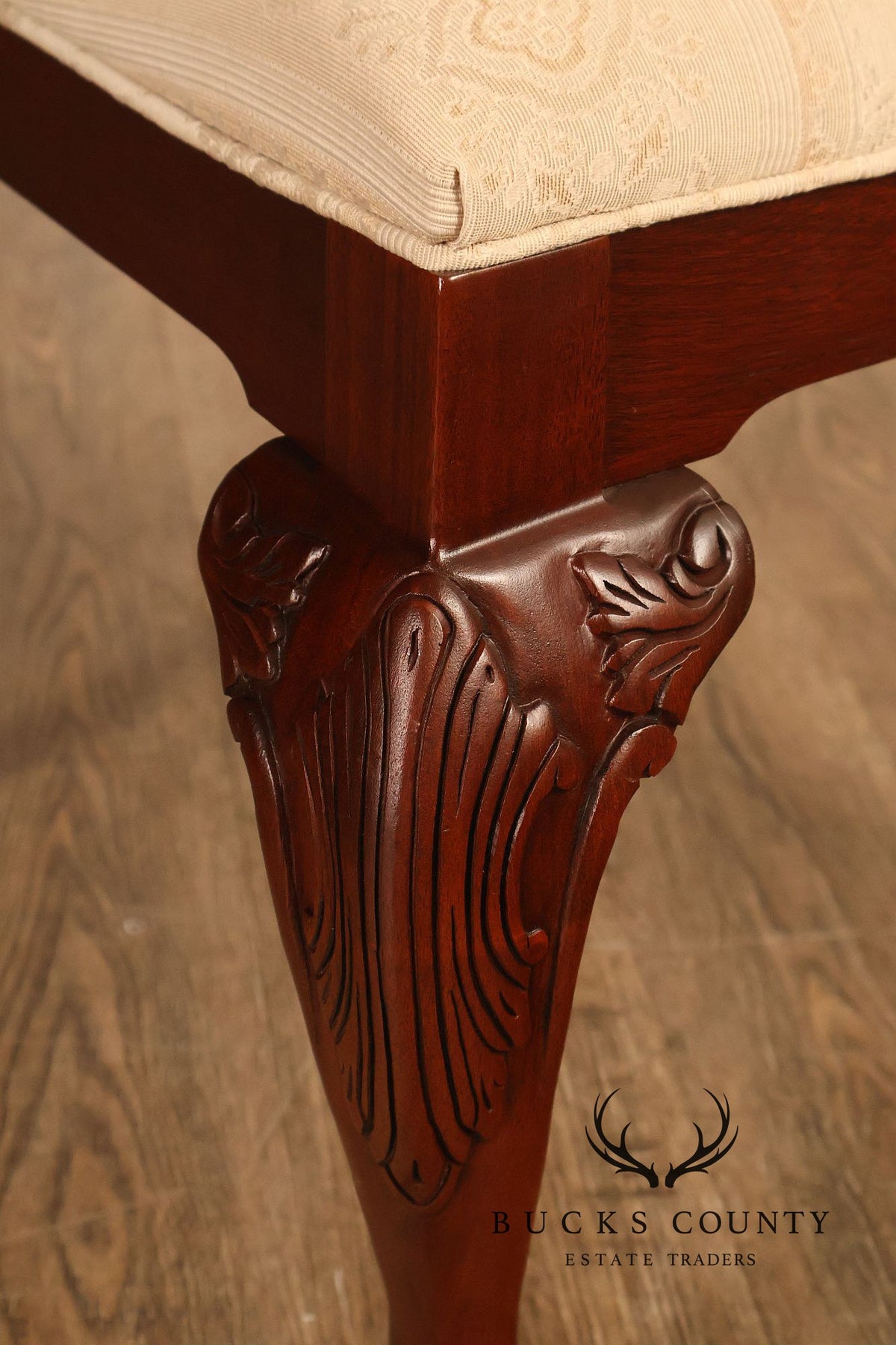 Ethan Allen '18th Century Mahogany' Set of Eight Dining Chairs