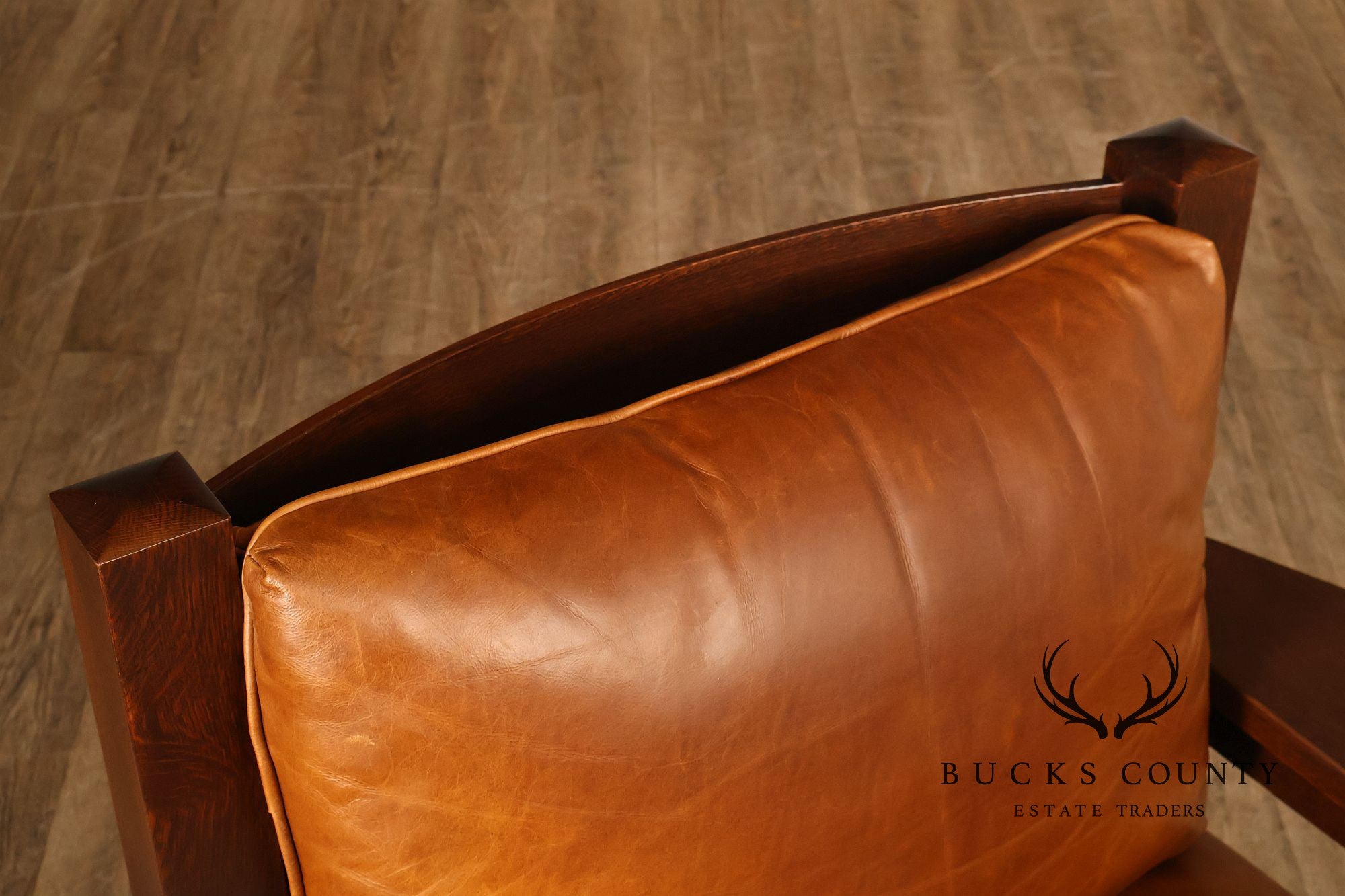 Stickley Mission Collection Oak Eastwood Lounge Chair