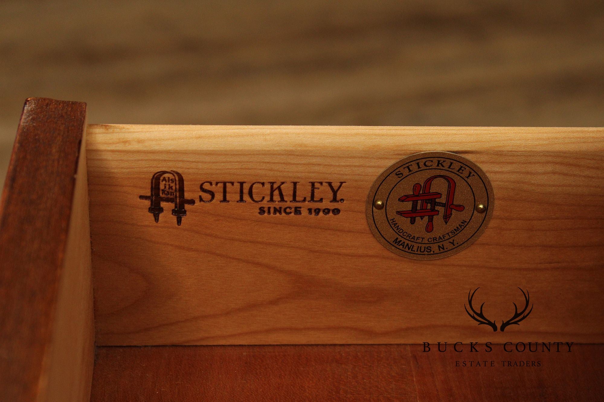 Stickley Harvey Ellis Cherry One Drawer Nightstand