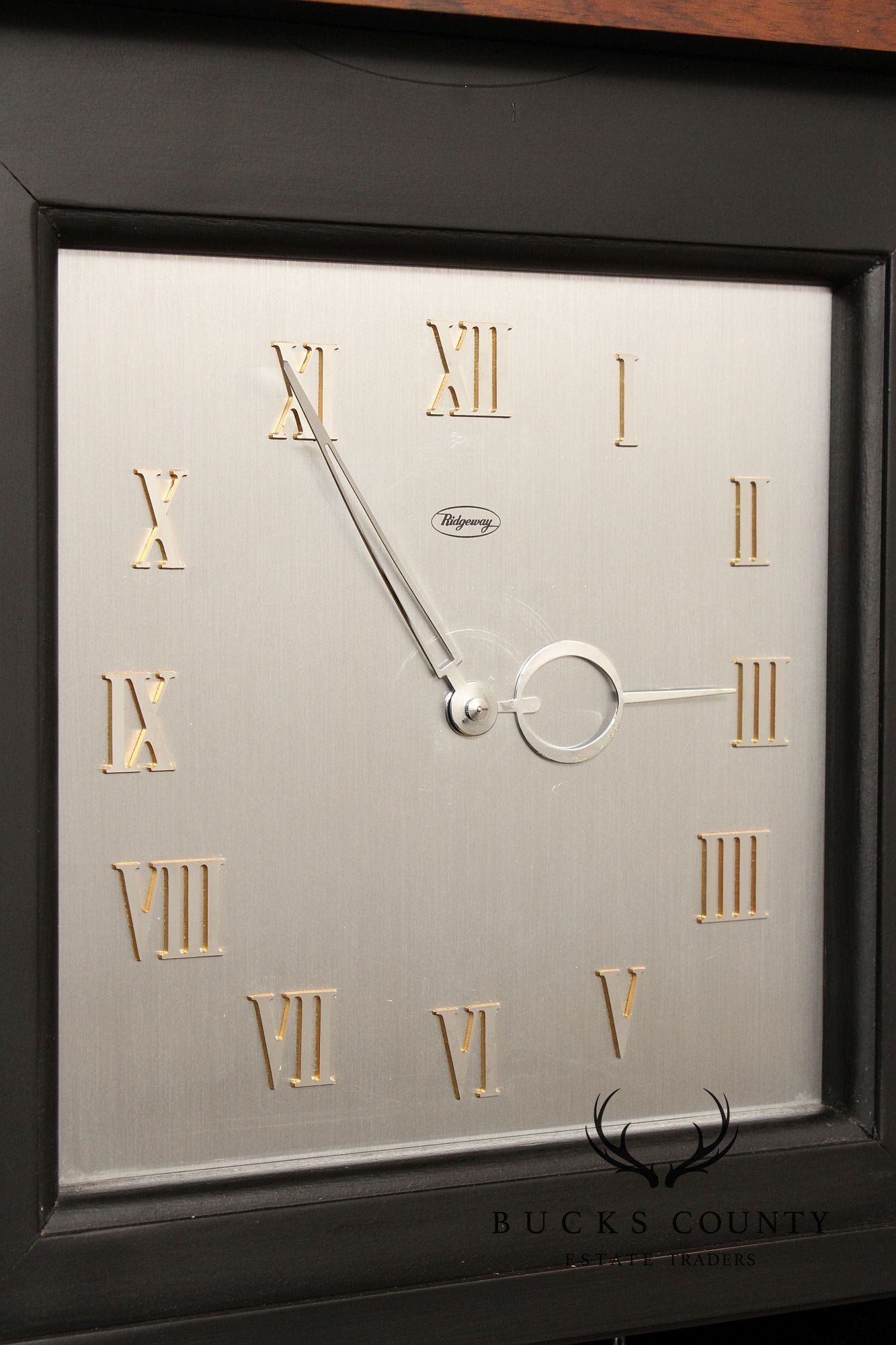 Ridgeway 1970's Modern Rosewood Grandfather Clock