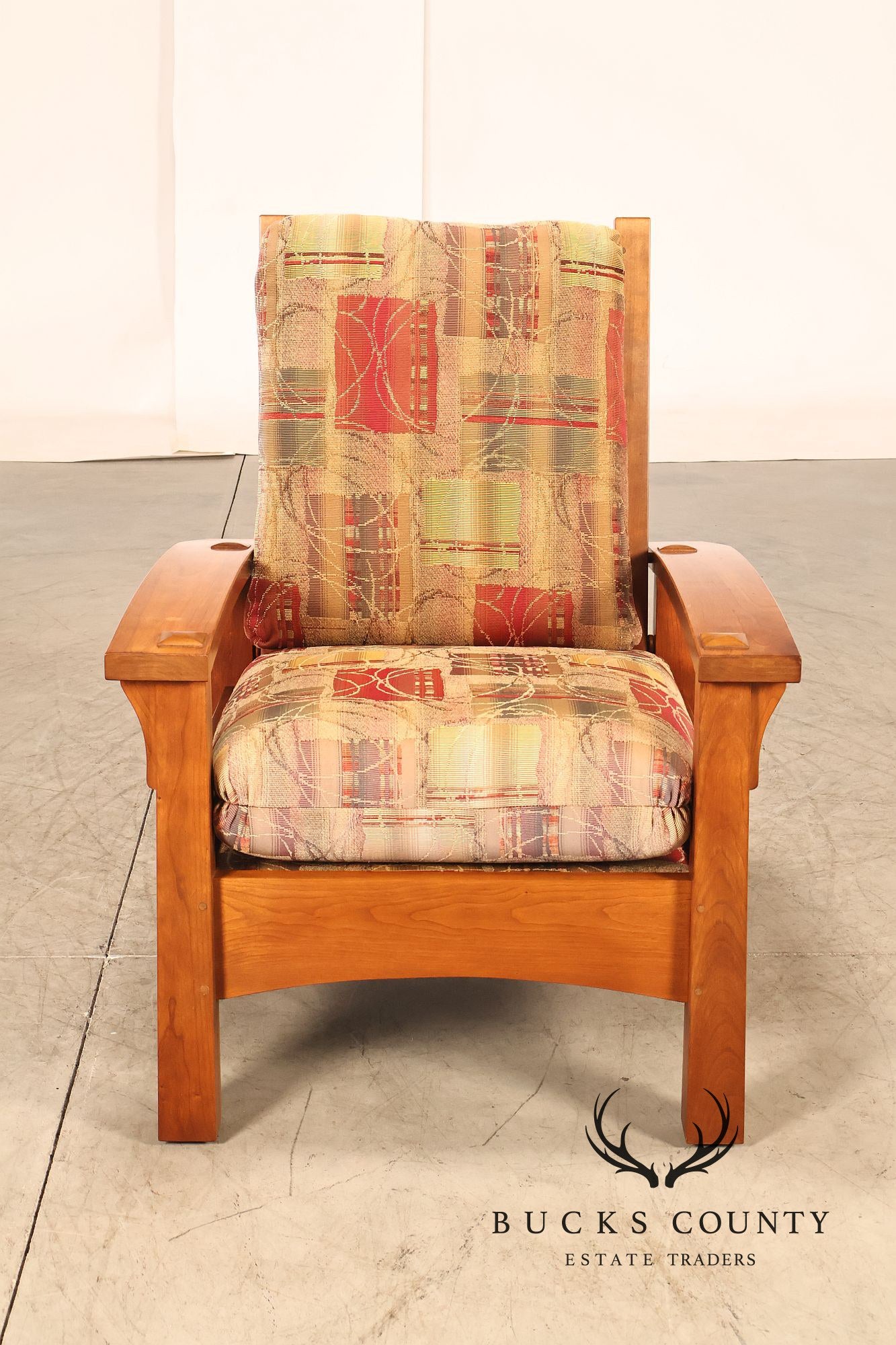 Stickley Mission Collection Cherry "Gus" Morris Chair
