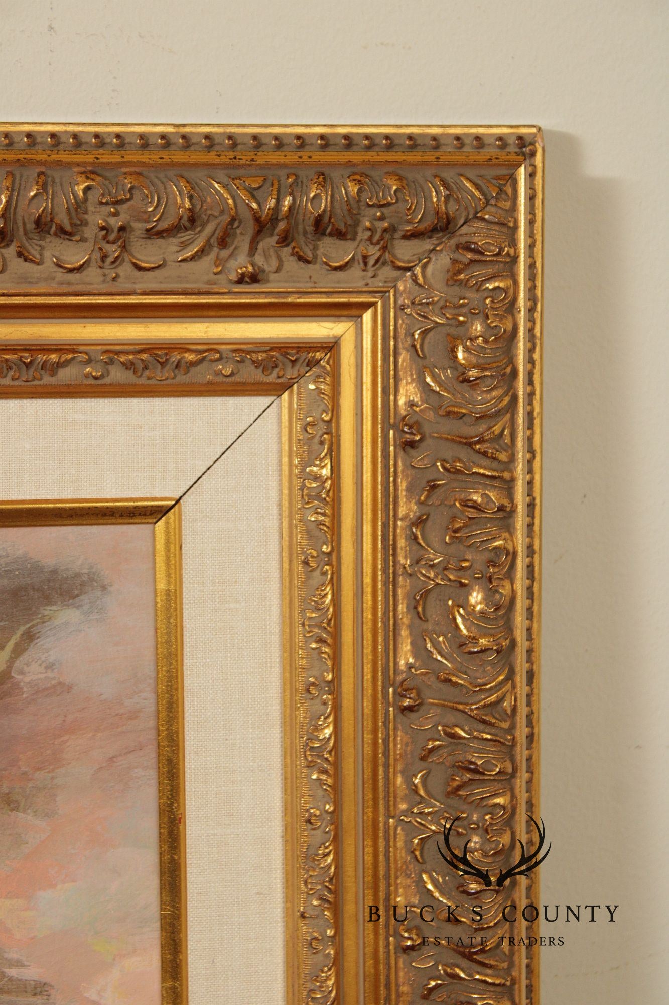 Wallace Bassford Impressionist Style Oil Painting, 'Regalia'