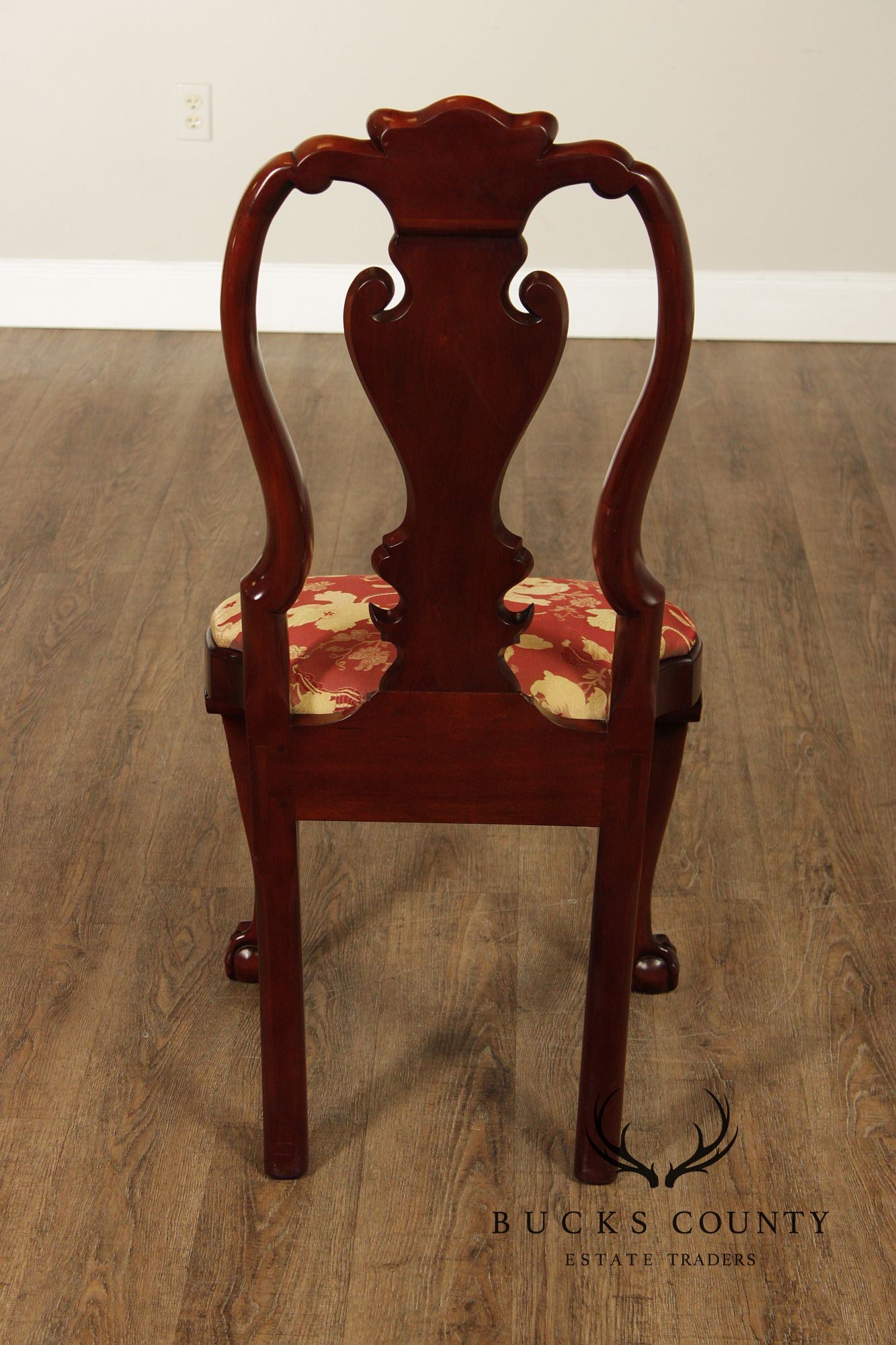 Kindel Winterthur Collection Set Of Six Carved Dining Chairs