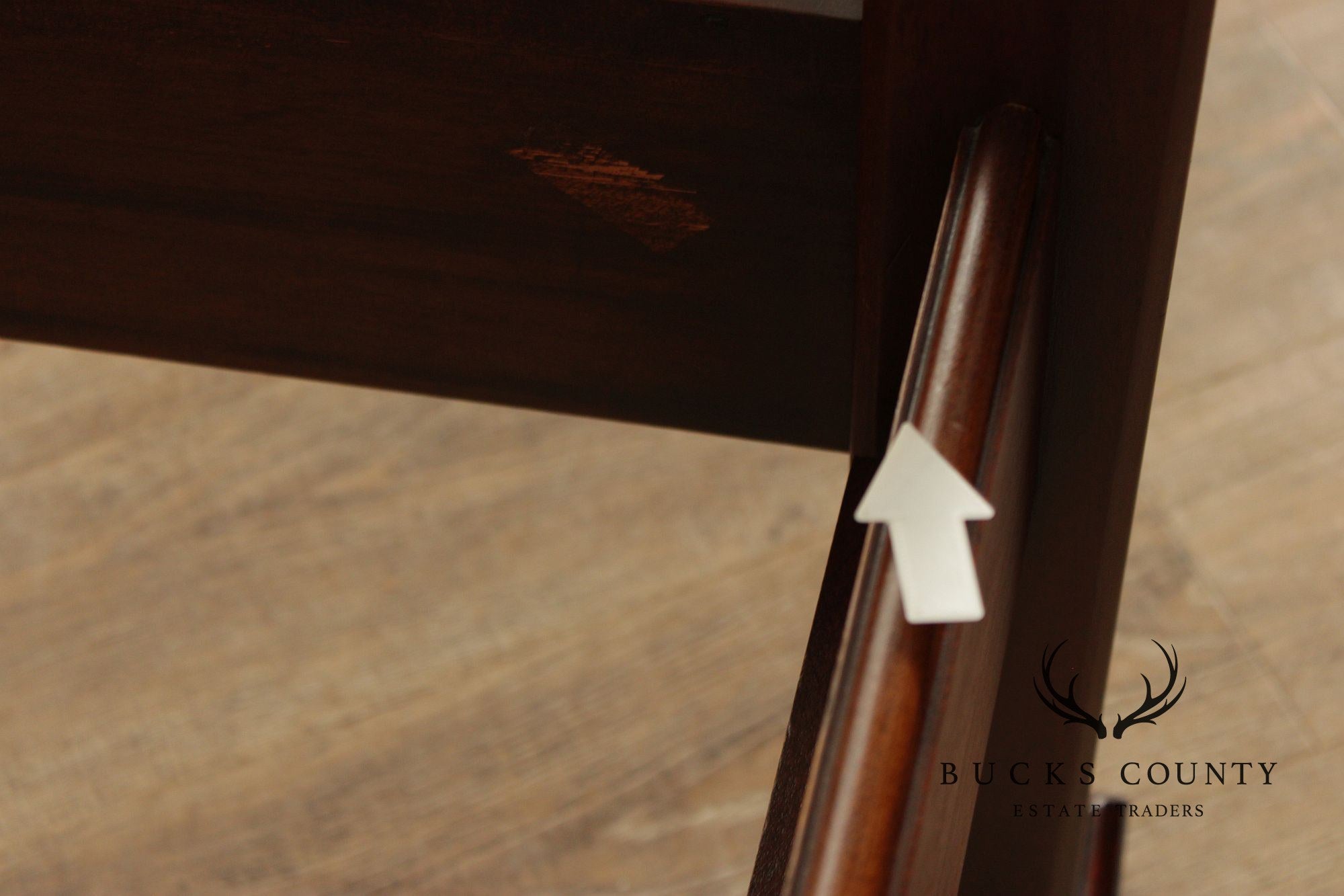 Henkel Harris Virginia Galleries Genuine Mahogany Queen Size Four Poster Bed