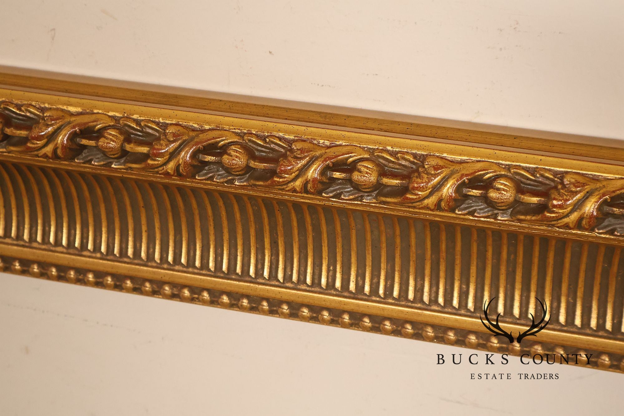 Newman Galleries Large Carved Gold Gilt Picture Frame