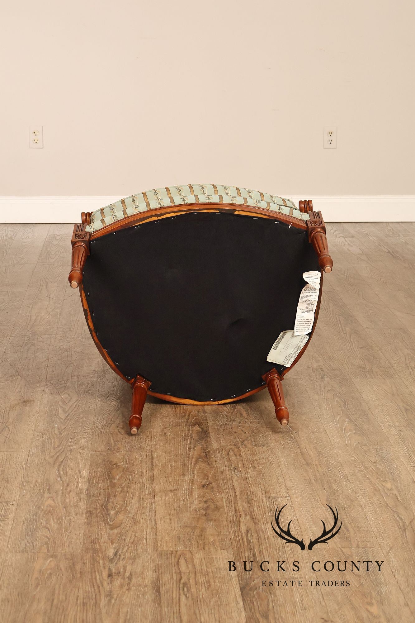 Harris Marcus French Louis XVI Style Pair of Bergere Armchairs