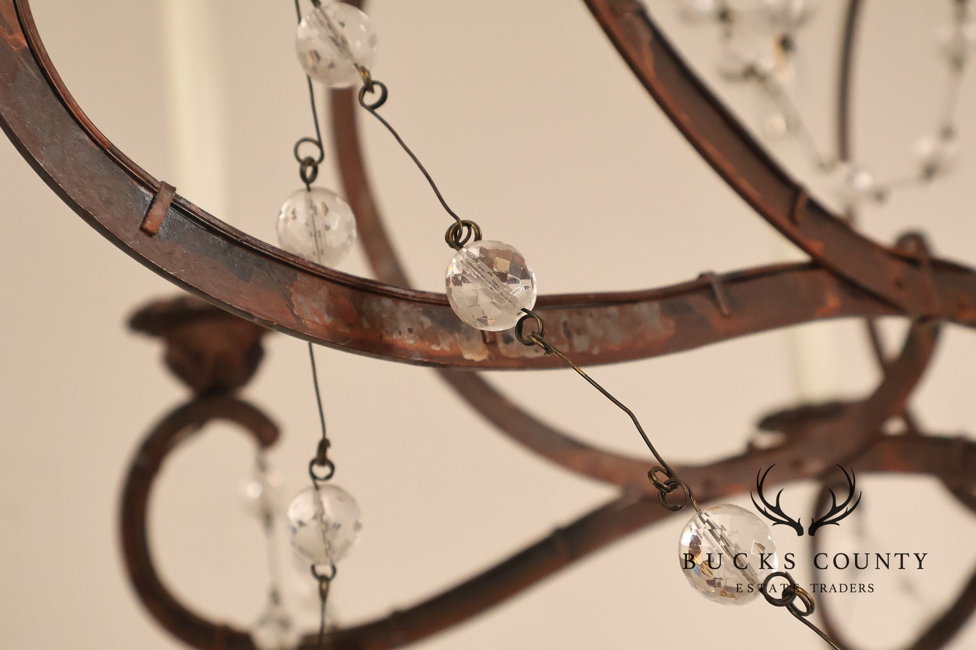 Niermann Weeks Avignon Iron Chandelier