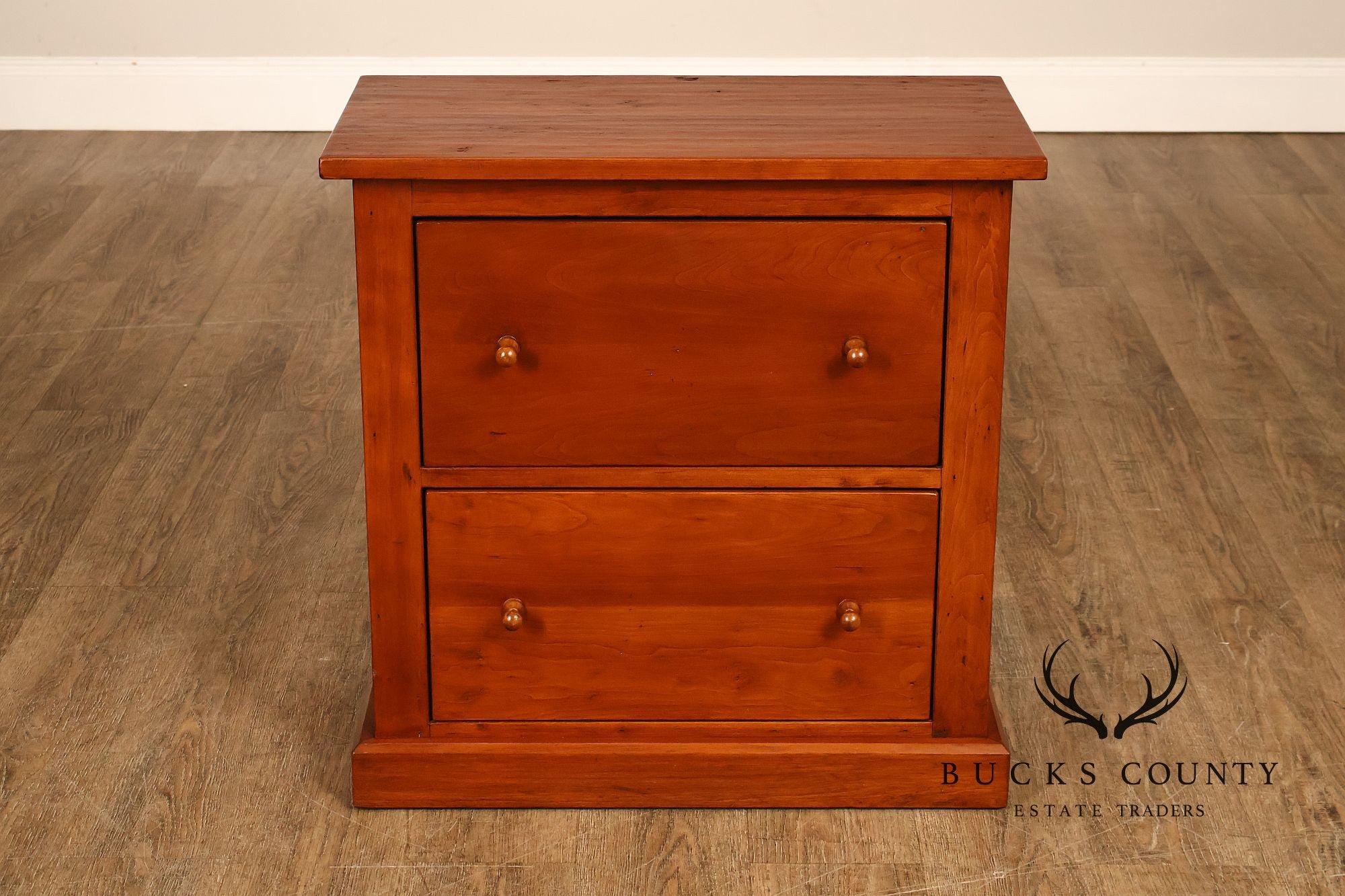 Stephen Von Hohen Shaker Style Cherry Two-Drawer Chest