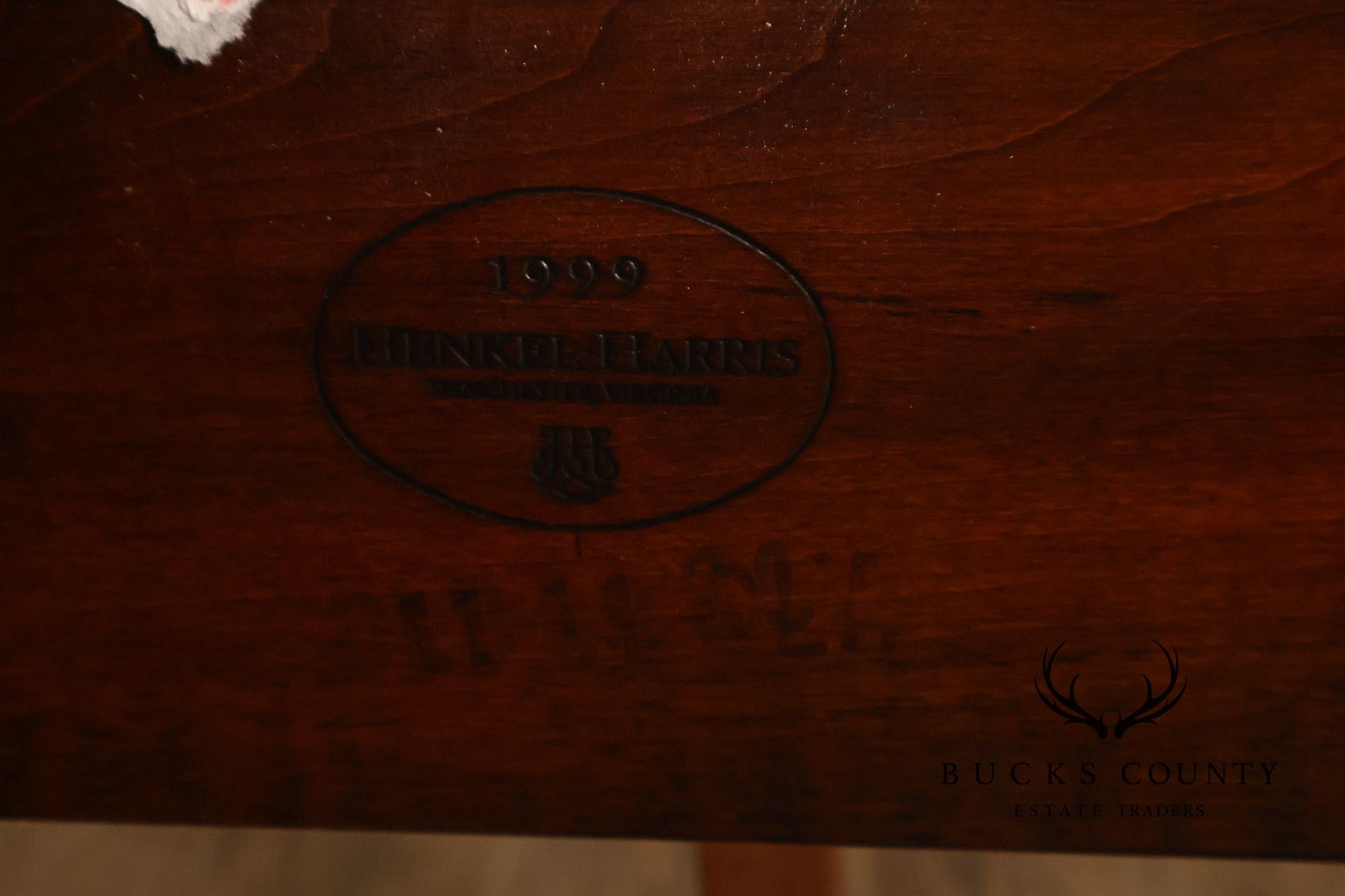 Henkel Harris Mahogany King Pencil Point Poster Bed