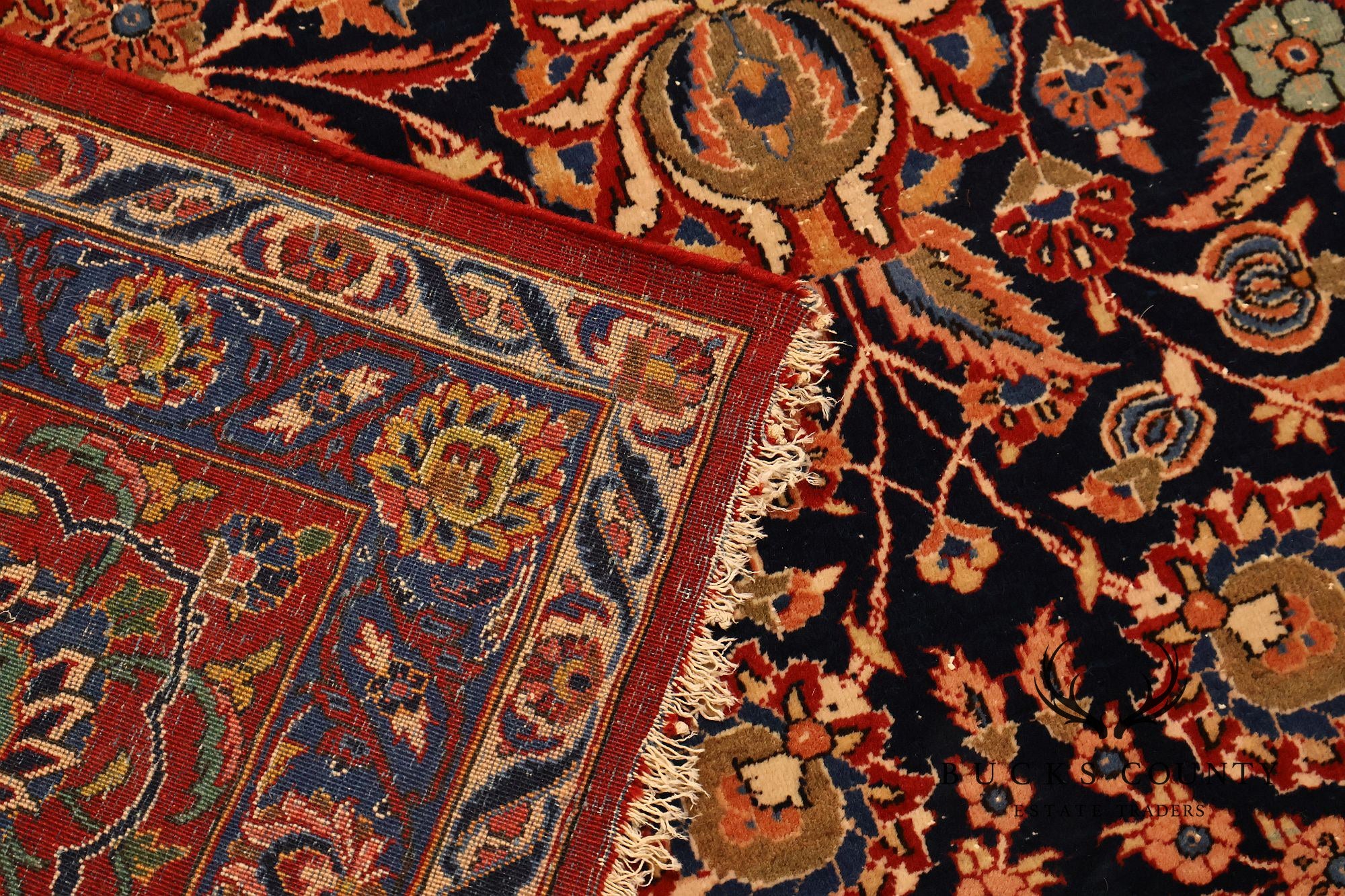 Large Hand Tied Traditional Persian Style Area Rug