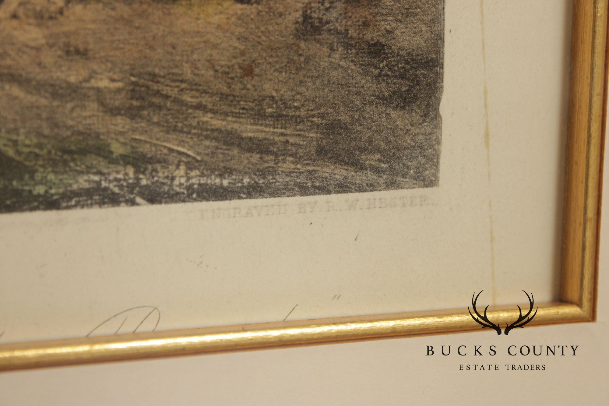 Heywood Hardy Framed Fox Hunt Print, 'Presenting the Brush'