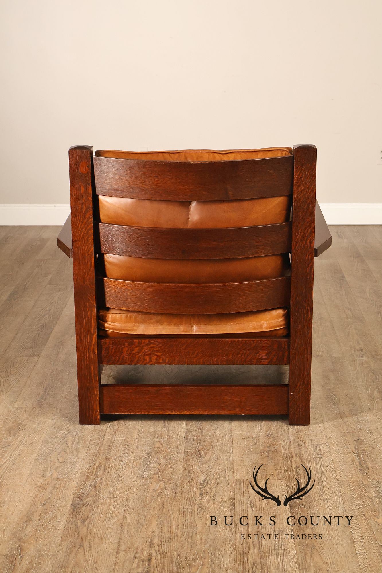 Stickley Mission Collection Oak Eastwood Lounge Chair